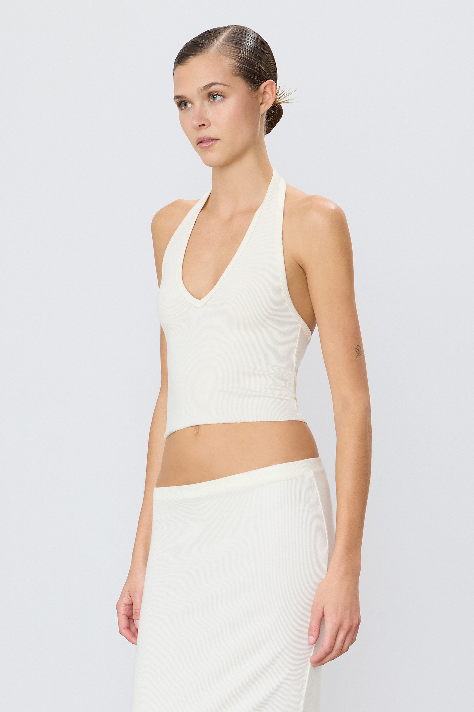 CROPPED HALTER TOP - ÉTERNE