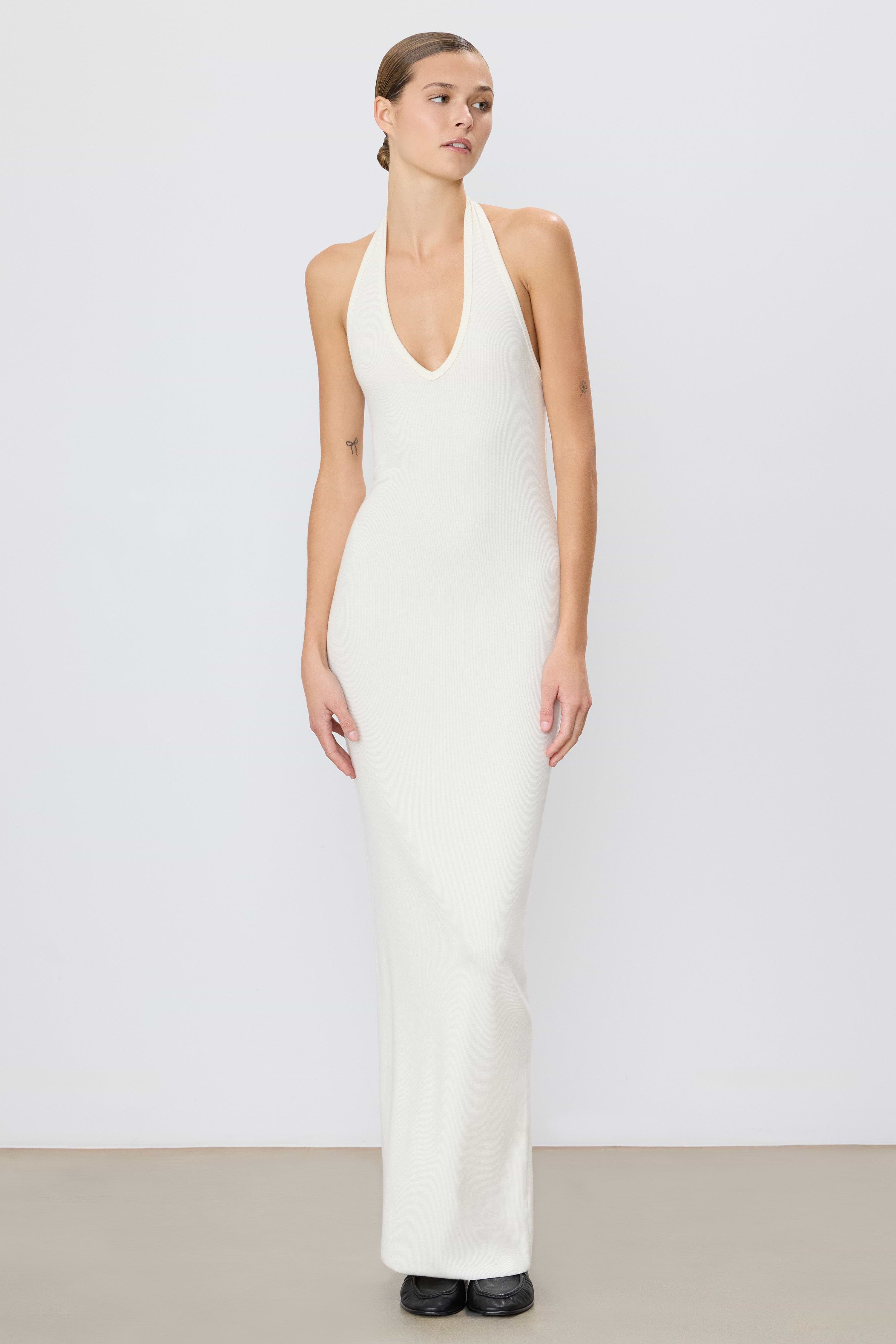 HALTER MAXI DRESS - ÉTERNE