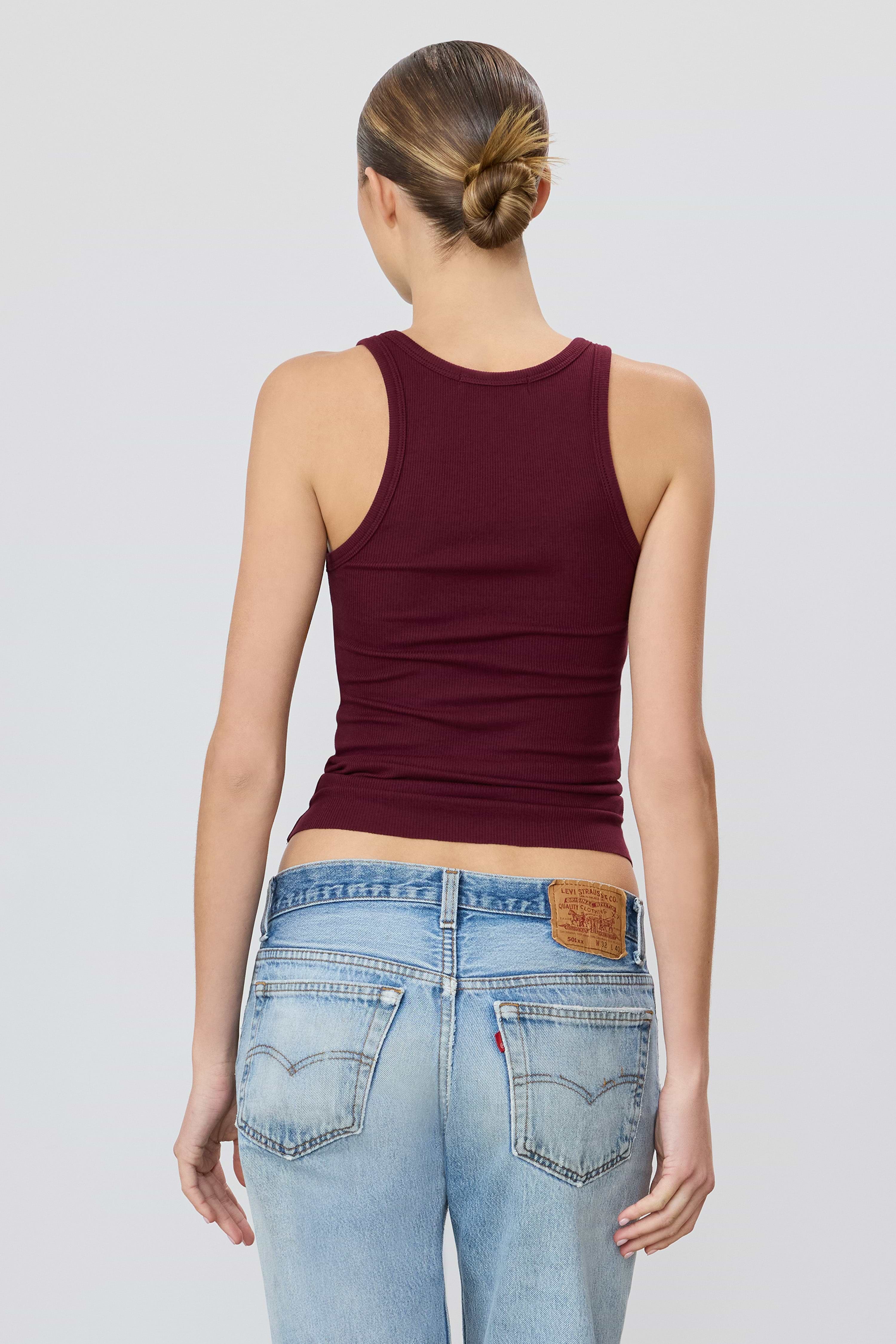 ÉTERNE HIGH NECK FITTED TANK