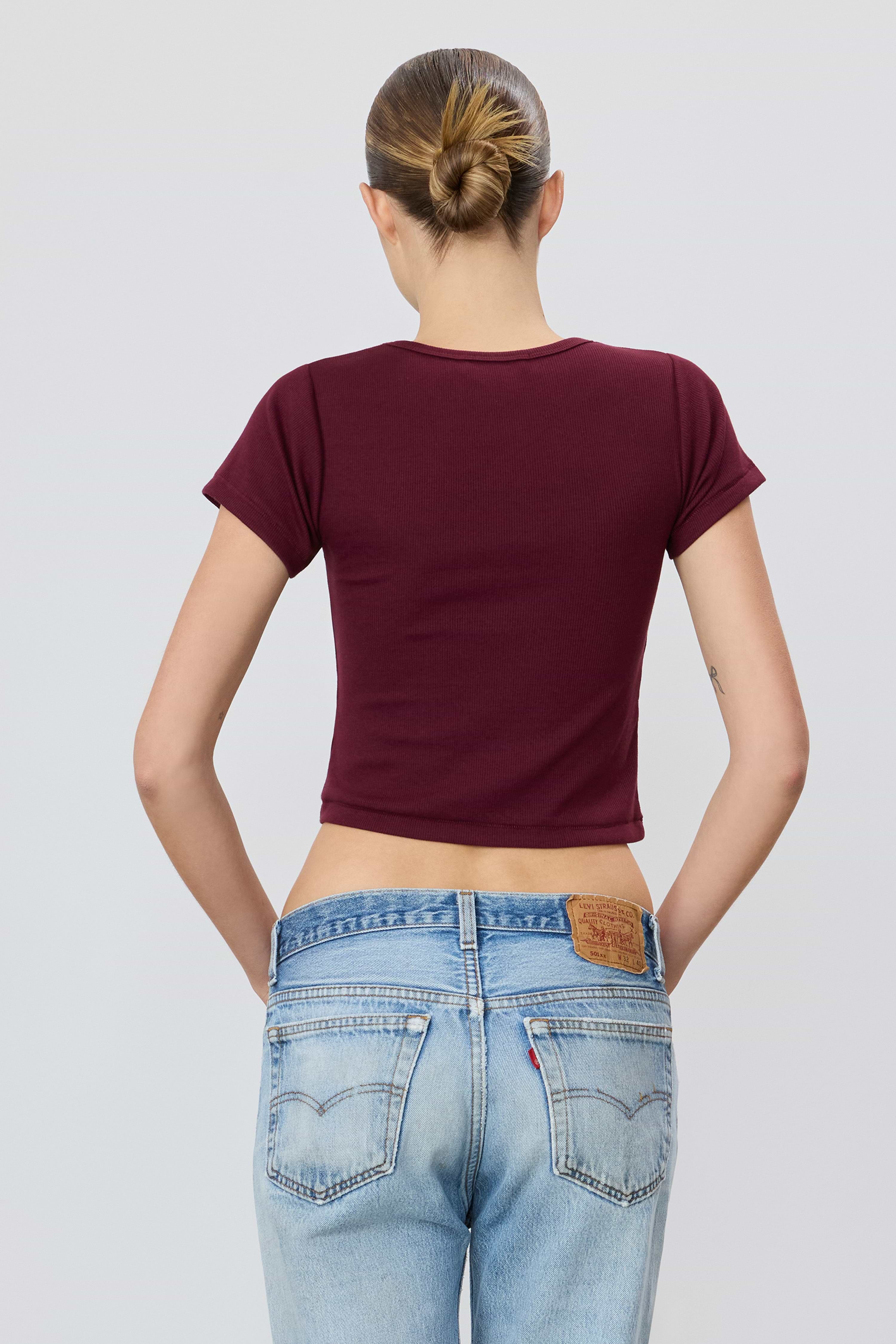 ÉTERNE SHORT SLEEVE BABY TEE