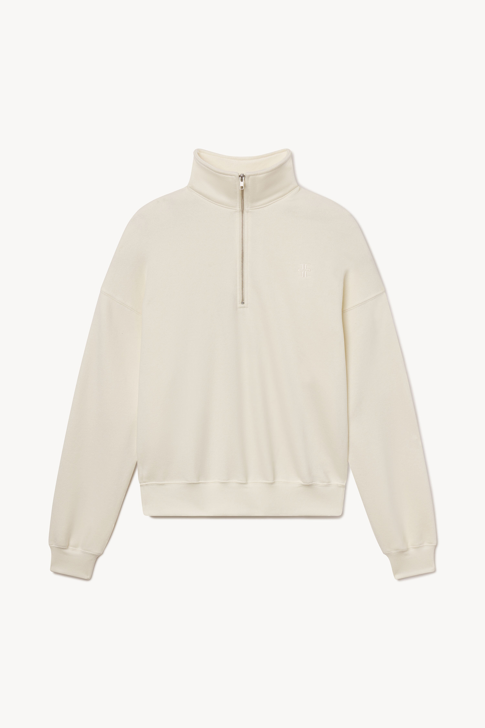 OVERSIZED HALF-ZIP SWEATSHIRT - ÉTERNE