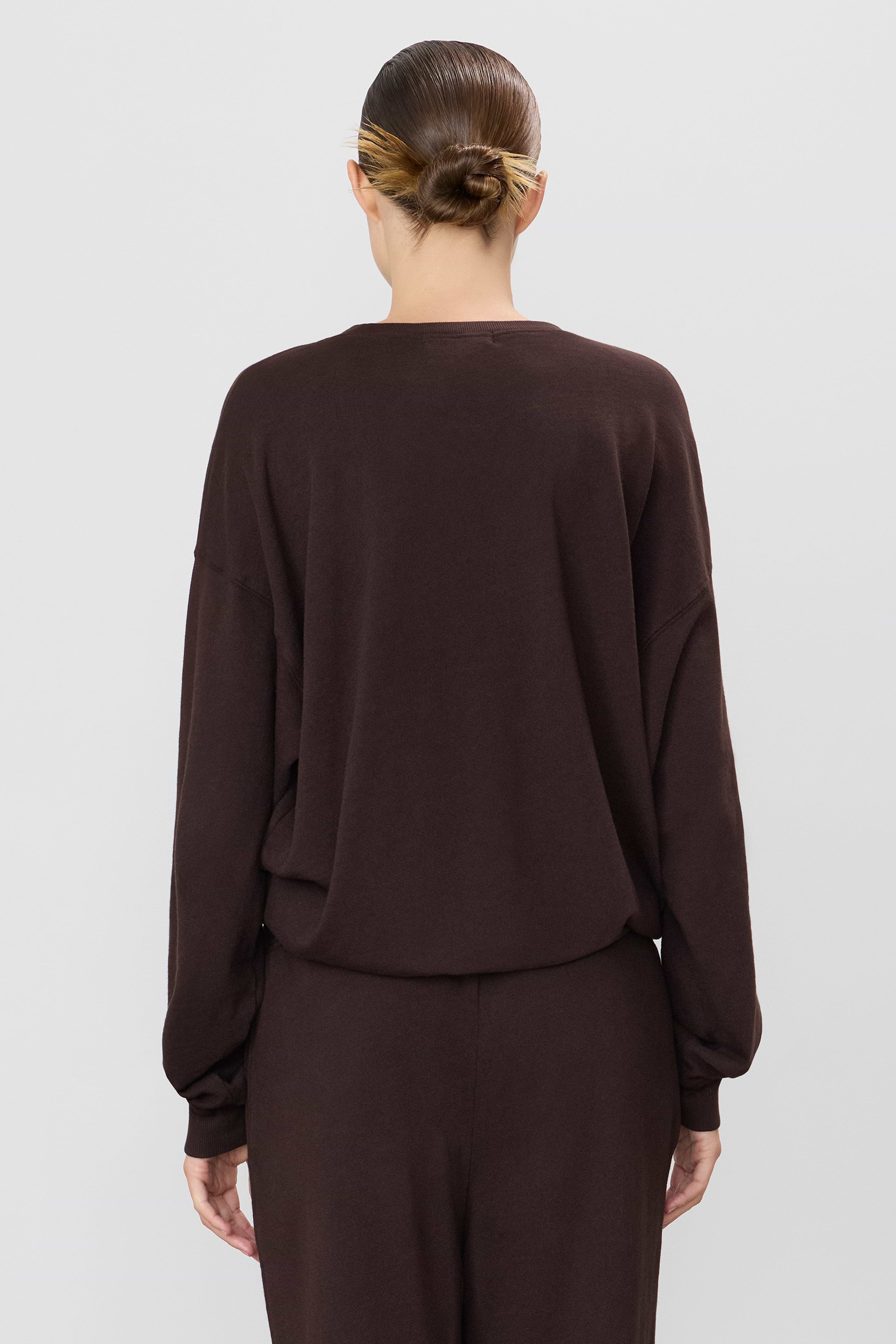 ÉTERNE OVERSIZED CREWNECK SWEATSHIRT