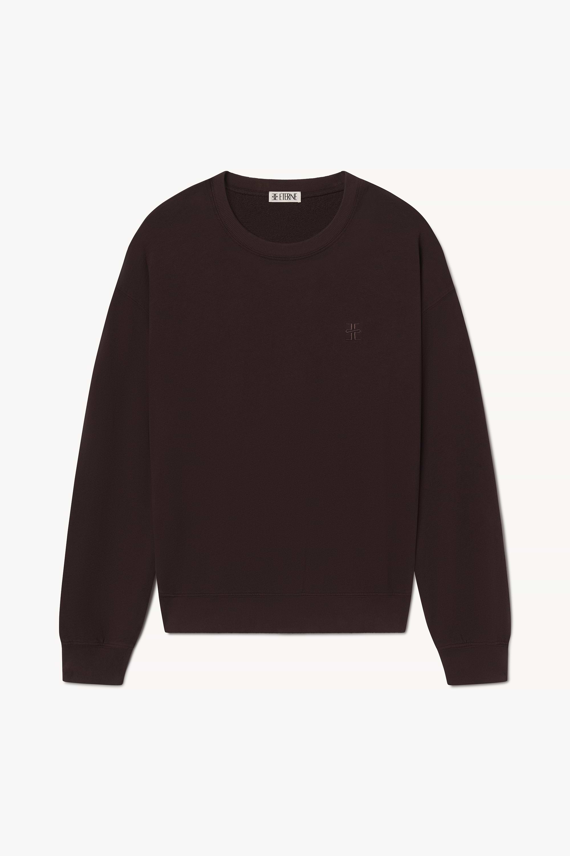 ÉTERNE OVERSIZED CREWNECK SWEATSHIRT