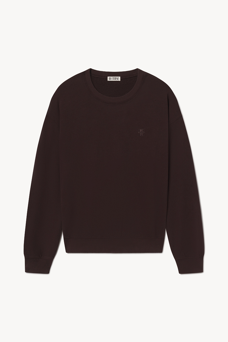 ÉTERNE OVERSIZED CREWNECK SWEATSHIRT