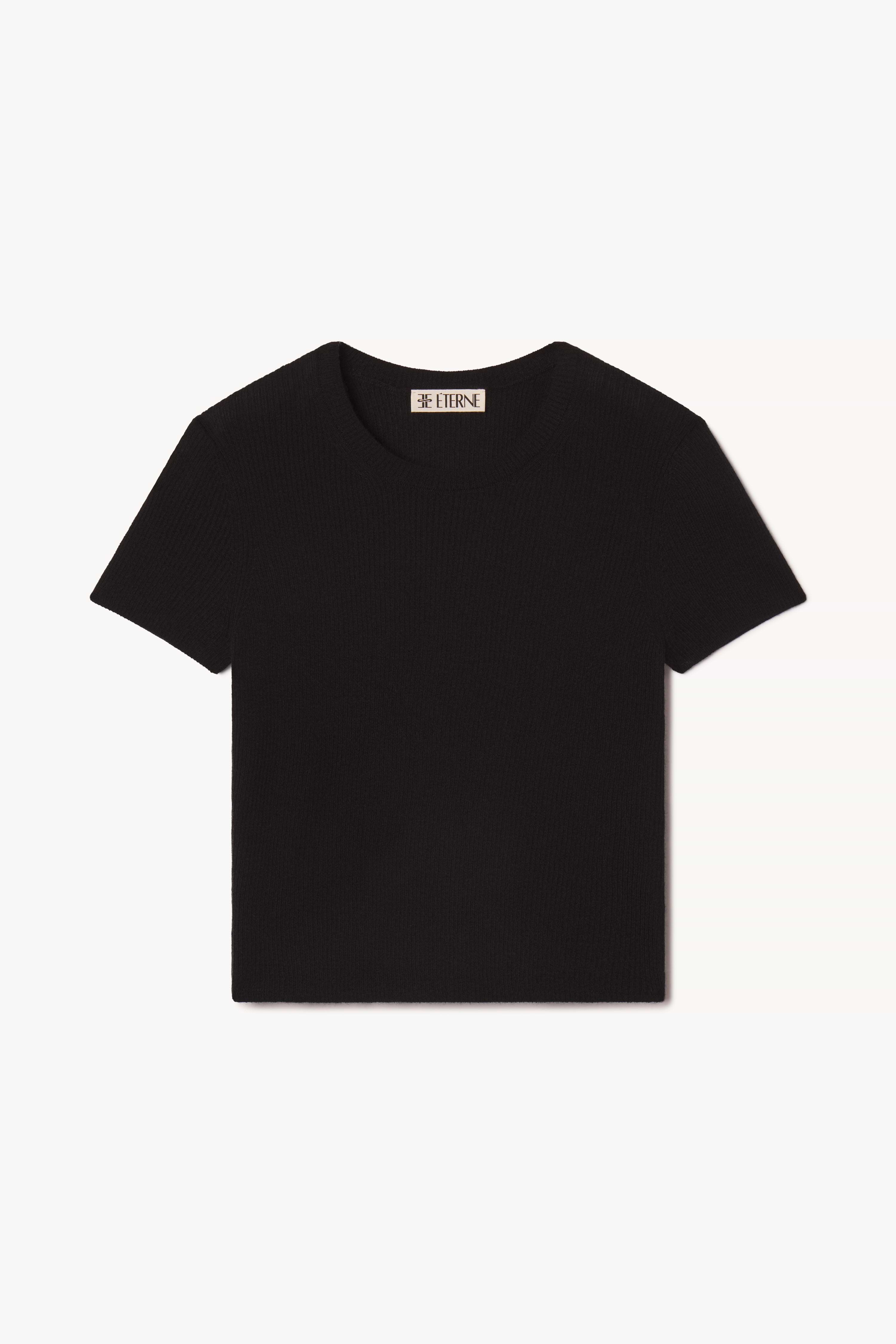ÉTERNE RIB STITCH BABY TEE