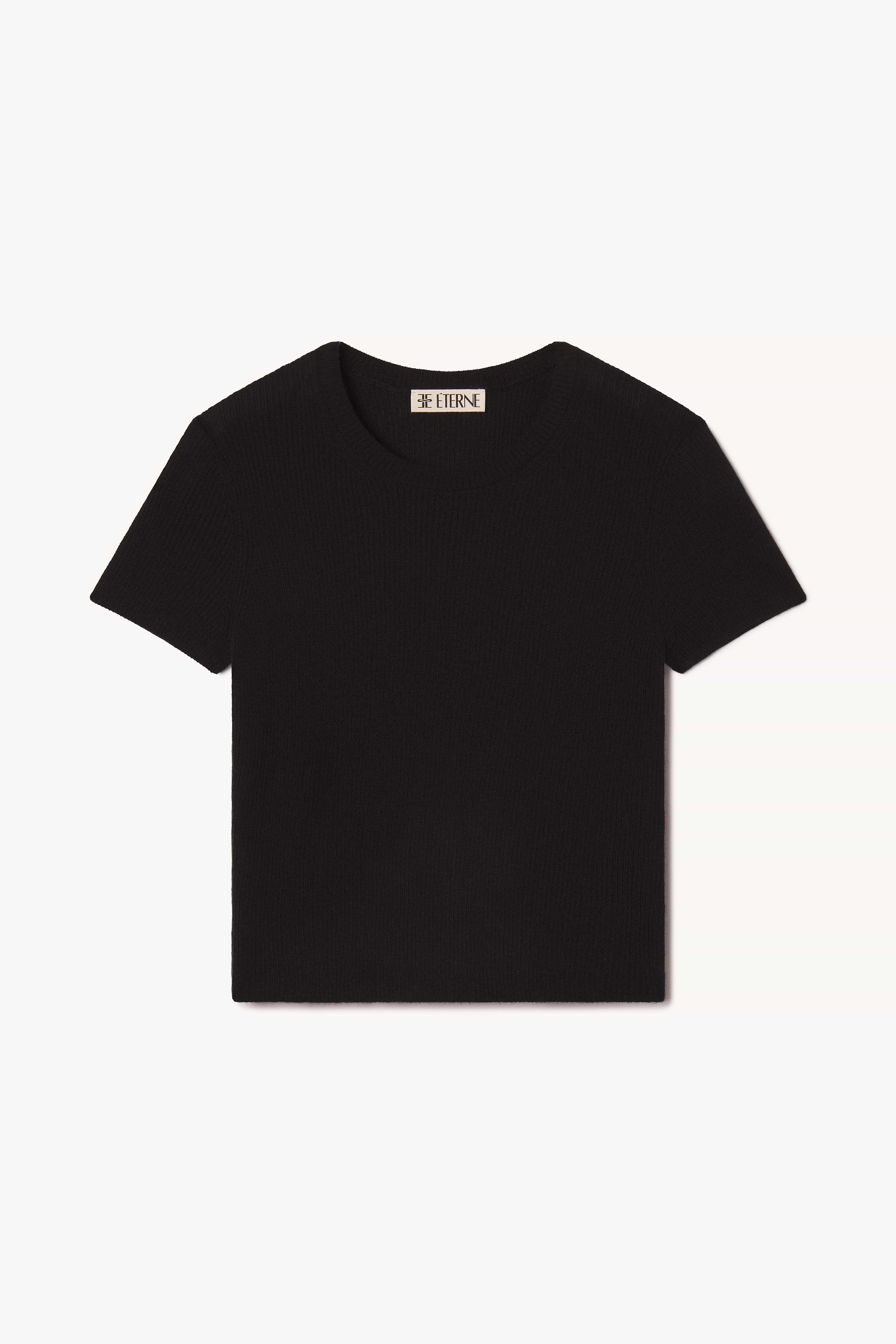 ÉTERNE RIB STITCH BABY TEE
