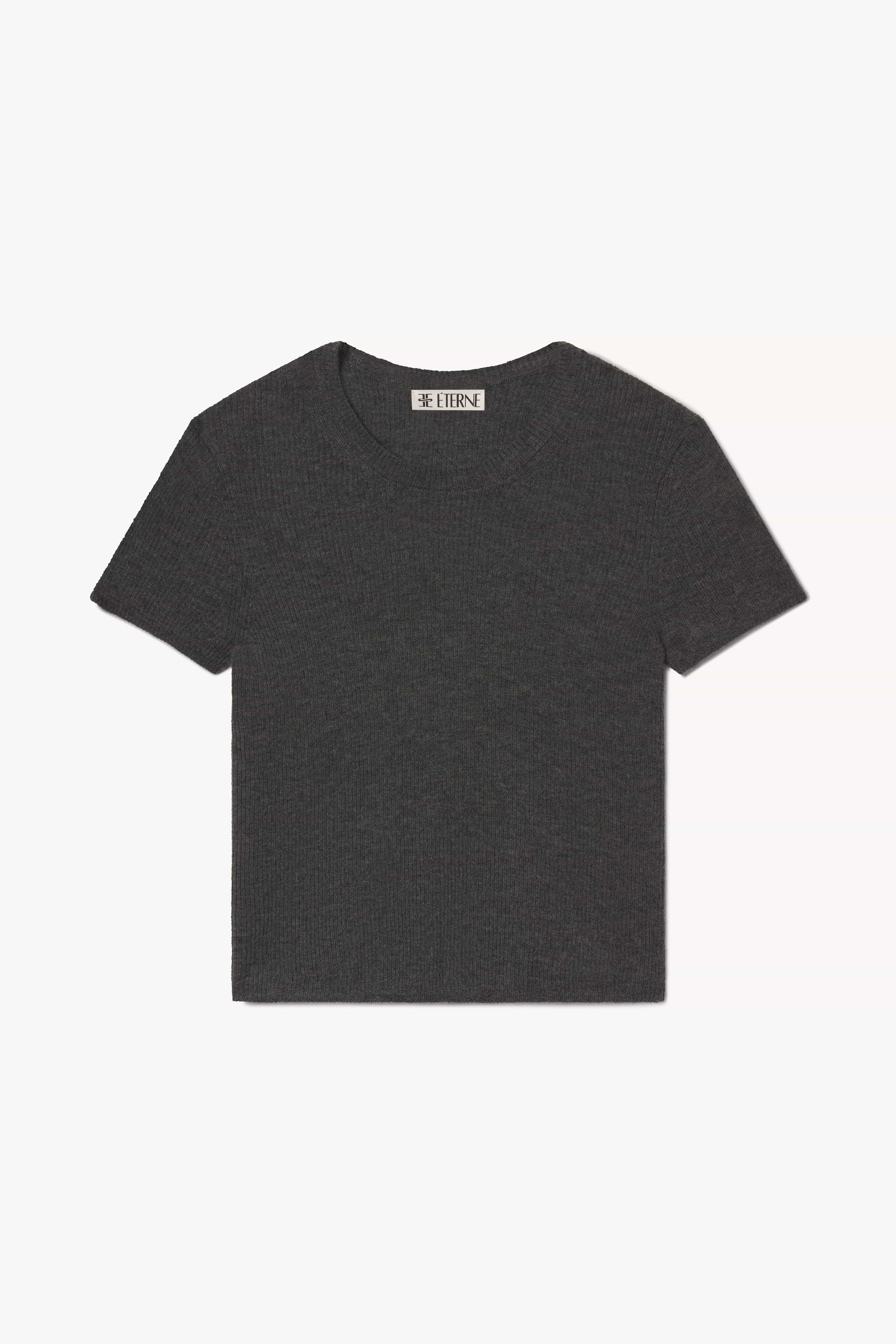 ÉTERNE RIB STITCH BABY TEE