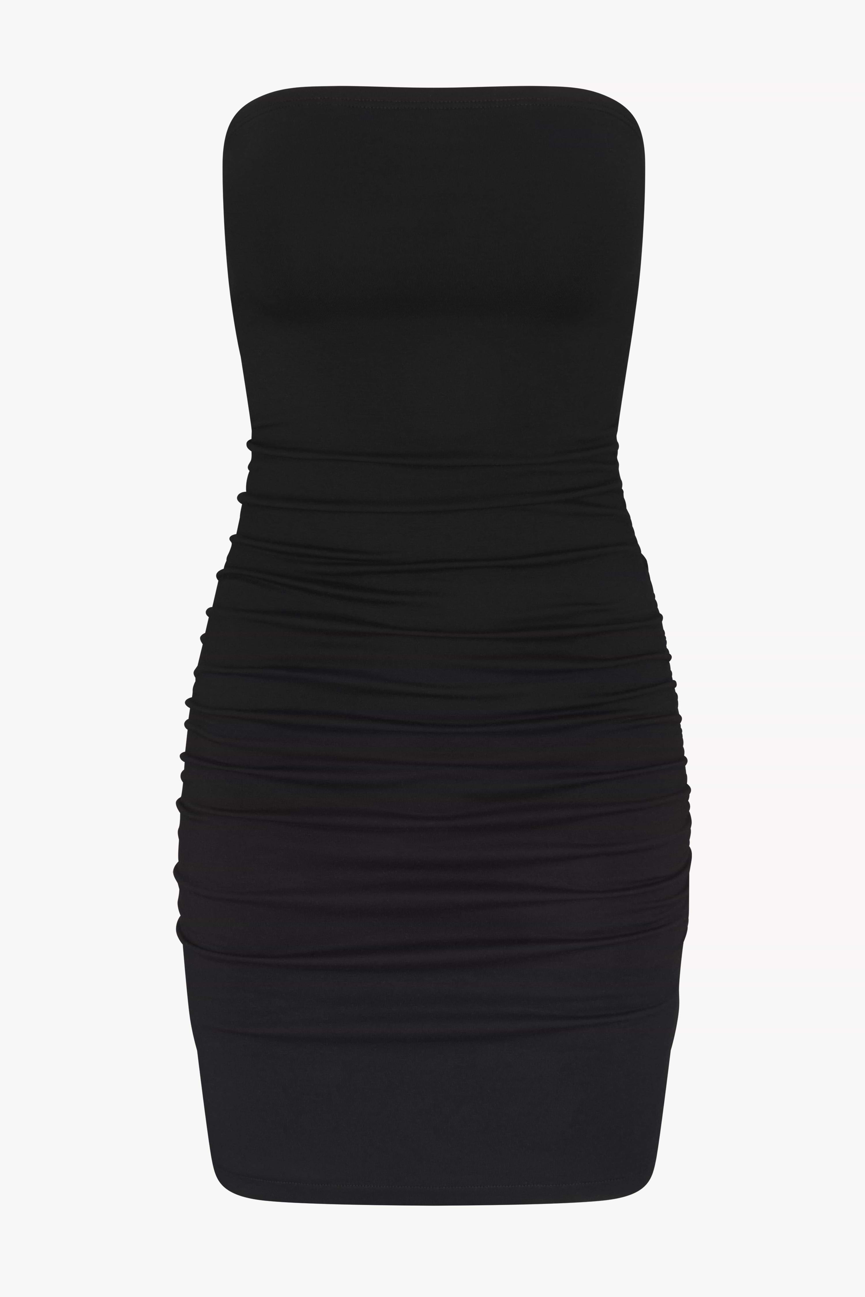 RUCHED TUBE MINI DRESS - ÉTERNE