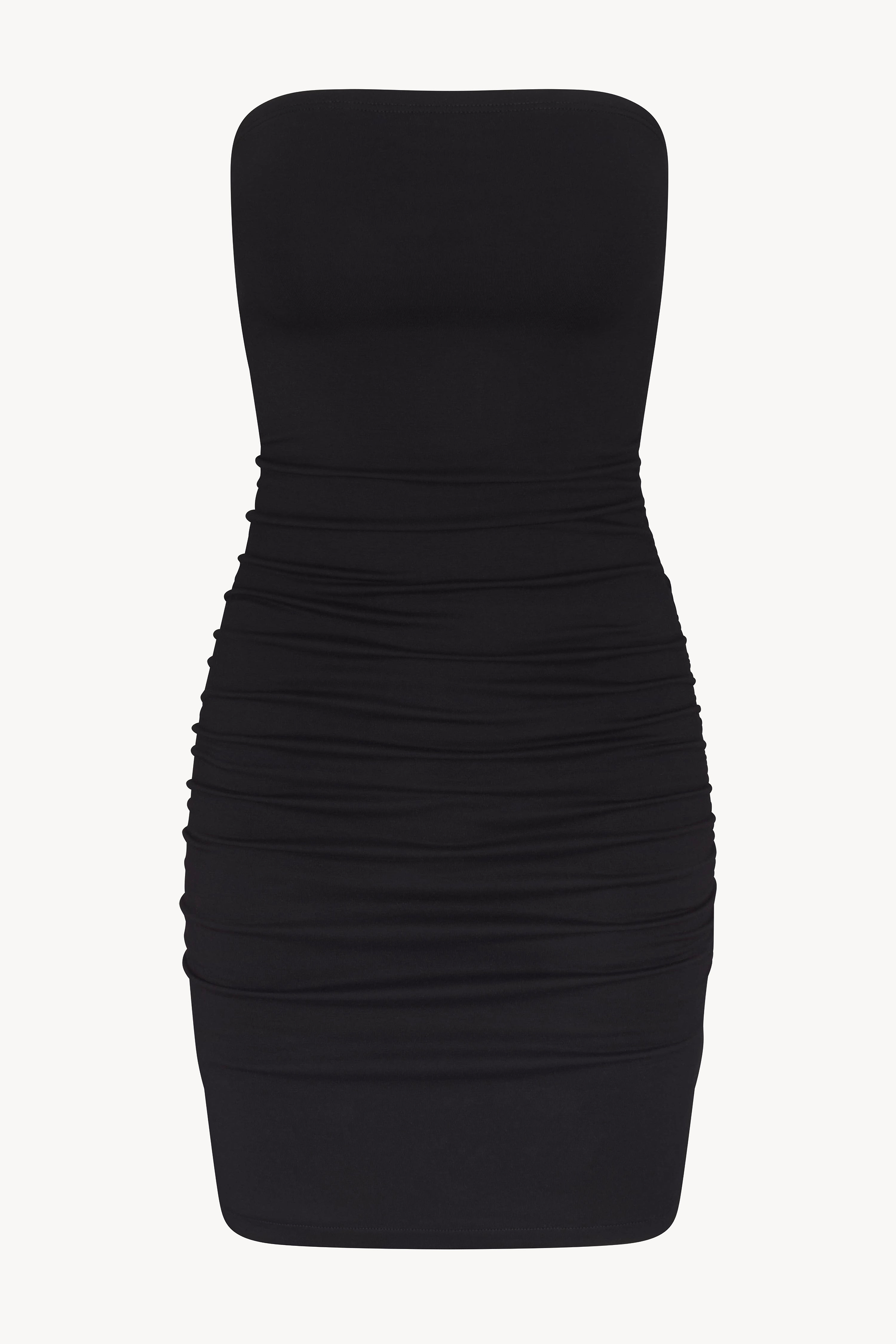 RUCHED TUBE MINI DRESS - ÉTERNE