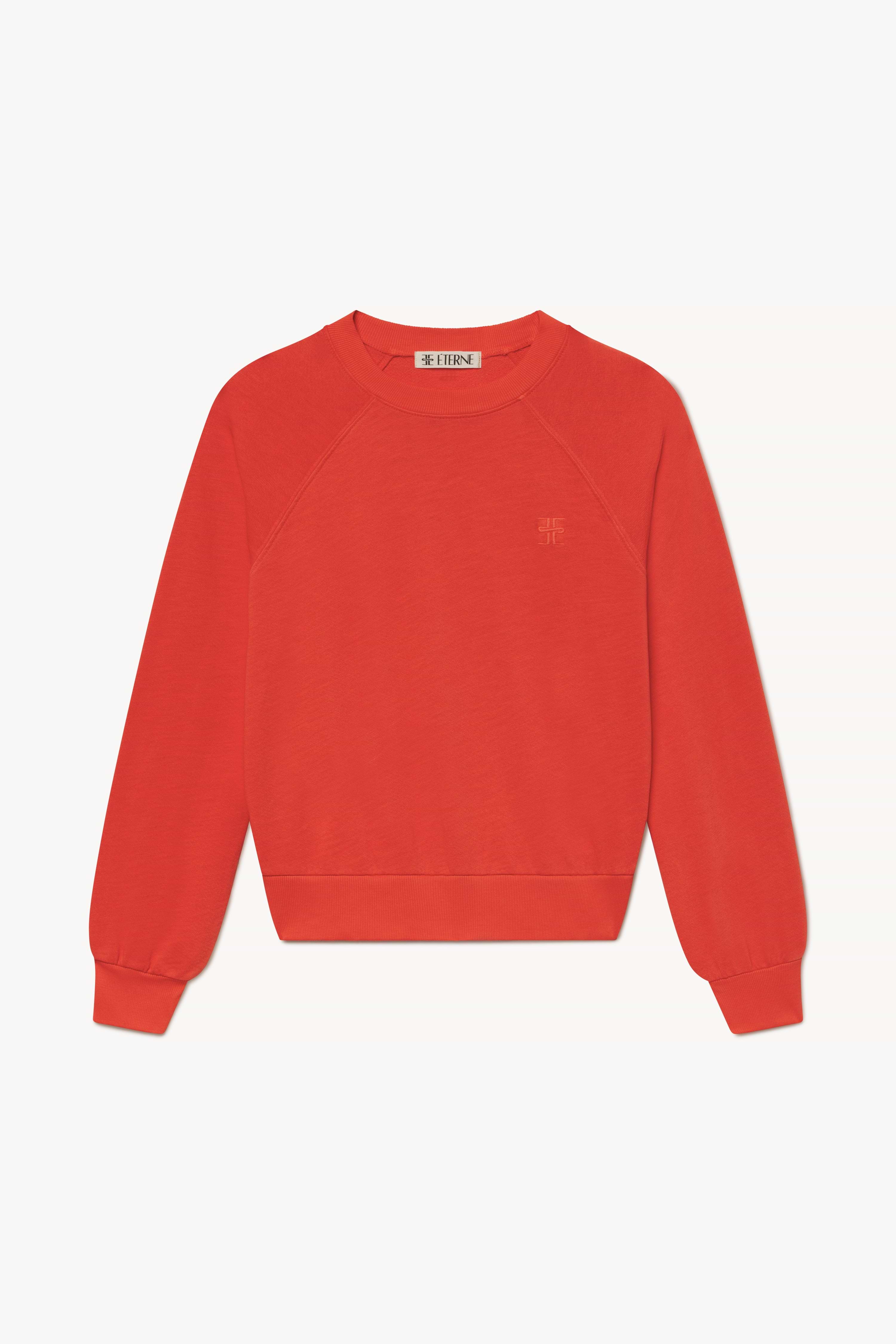 SHRUNKEN RAGLAN SWEATSHIRT - ÉTERNE