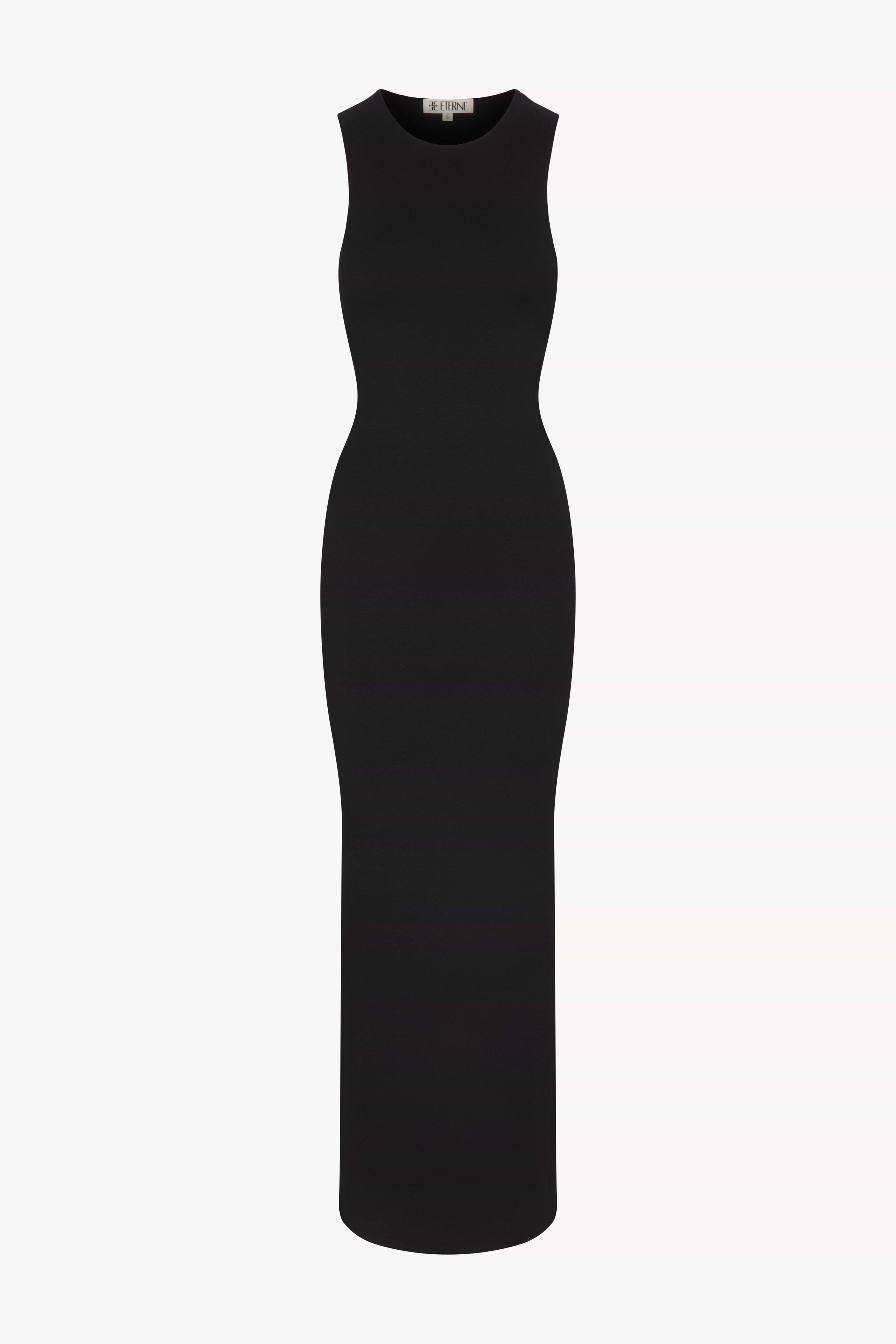 SLEEVELESS CREWNECK MAXI DRESS - ÉTERNE