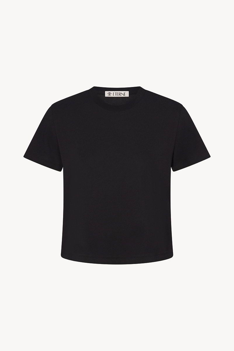 SHORT SLEEVE BOXY TEE - ÉTERNE