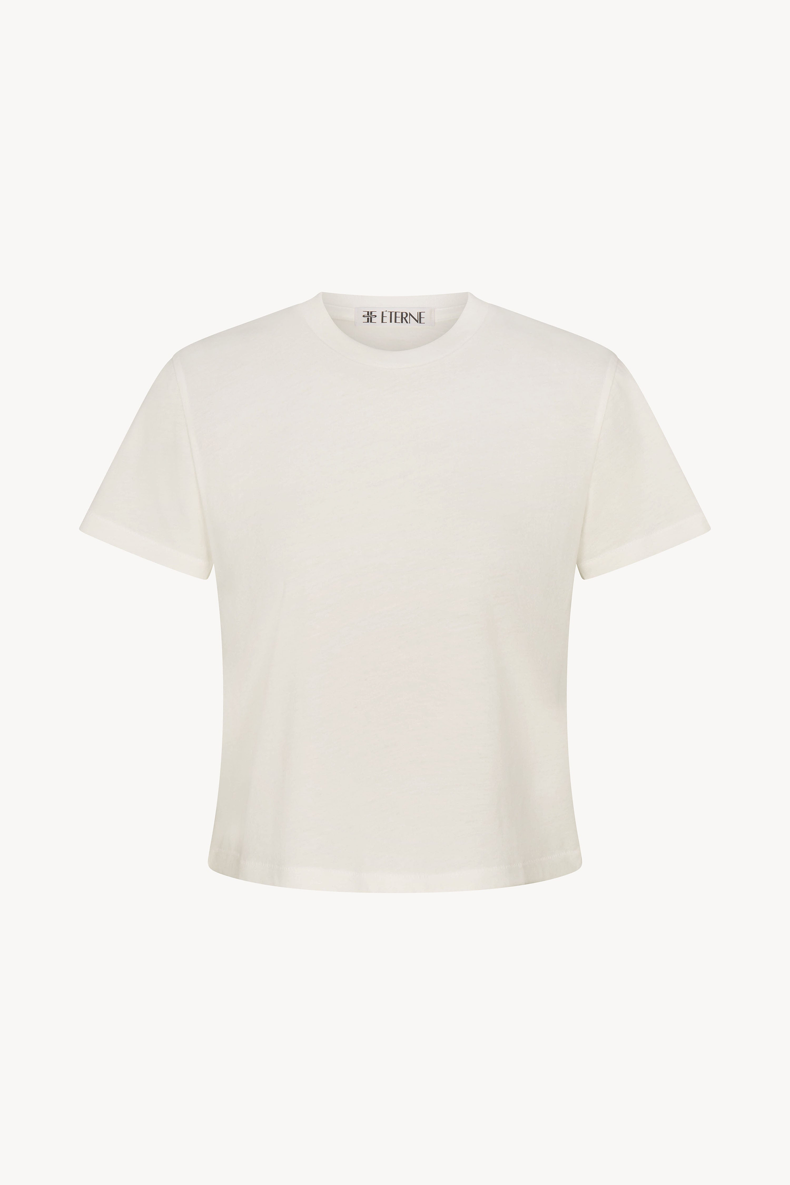 SHORT SLEEVE BOXY TEE - ÉTERNE