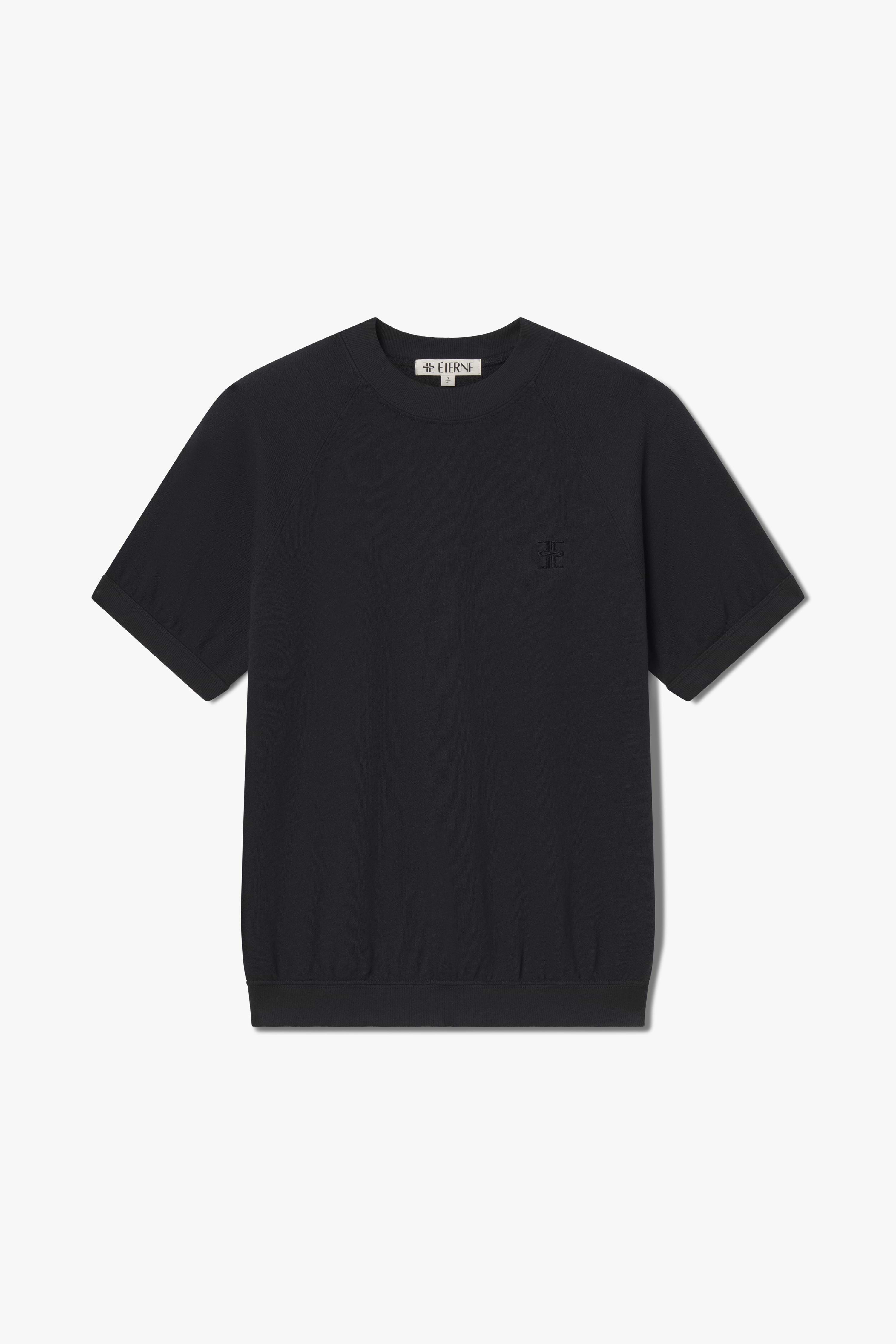 ÉTERNE Short Sleeve Raglan Sweatshirt