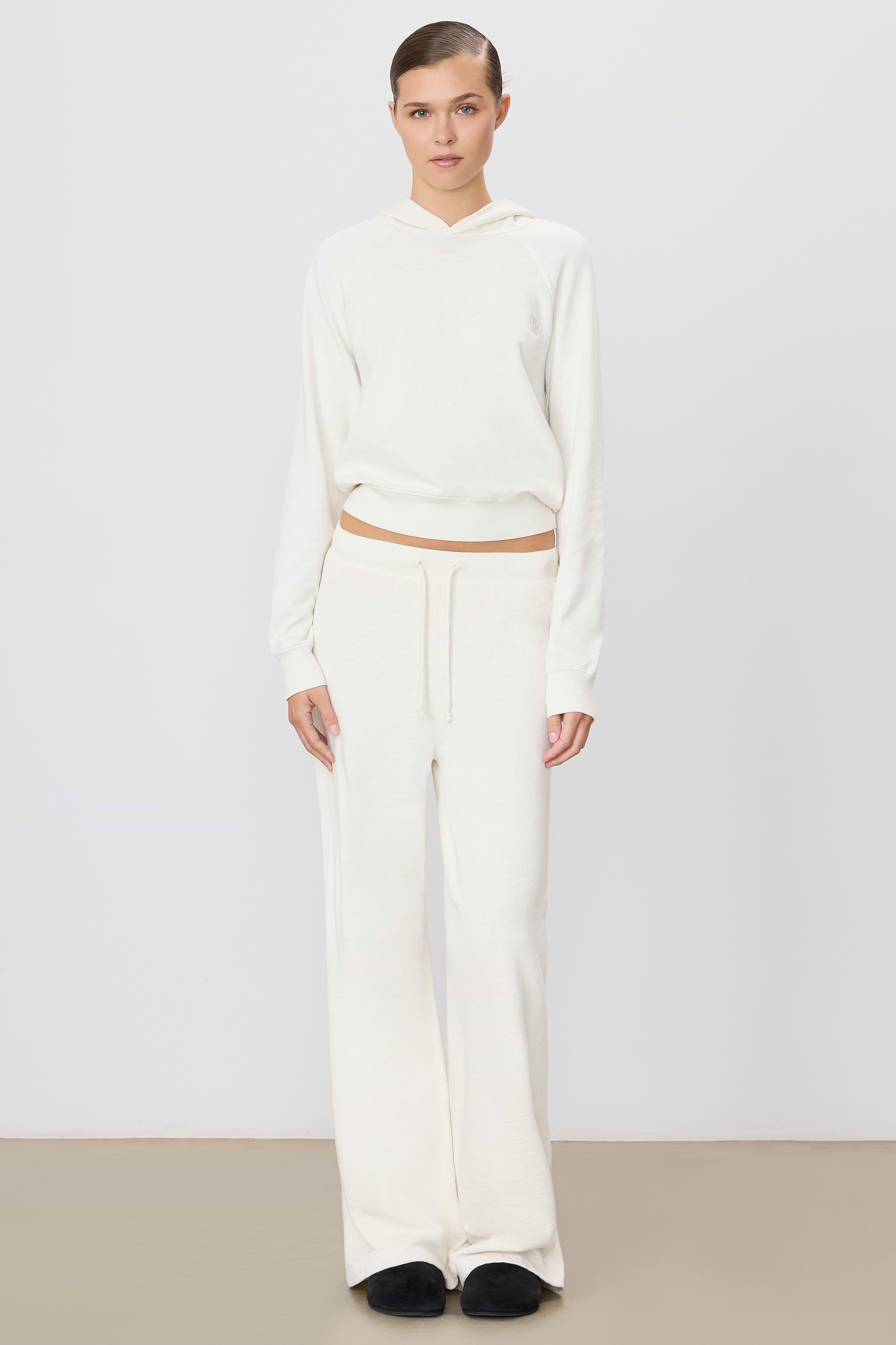 DRAWSTRING WIDE LEG SWEATPANT - ÉTERNE
