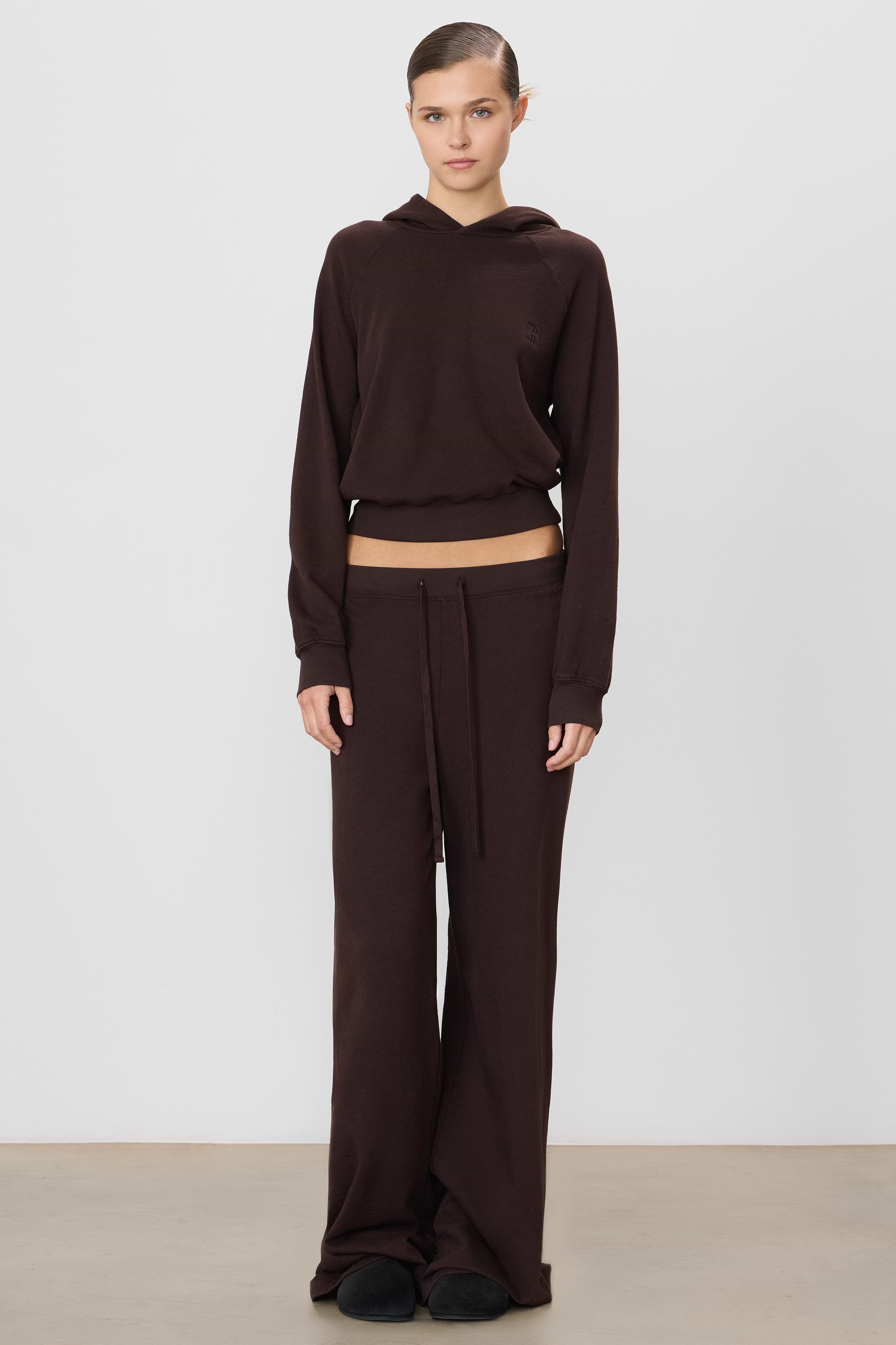 ÉTERNE DRAWSTRING WIDE LEG SWEATPANT