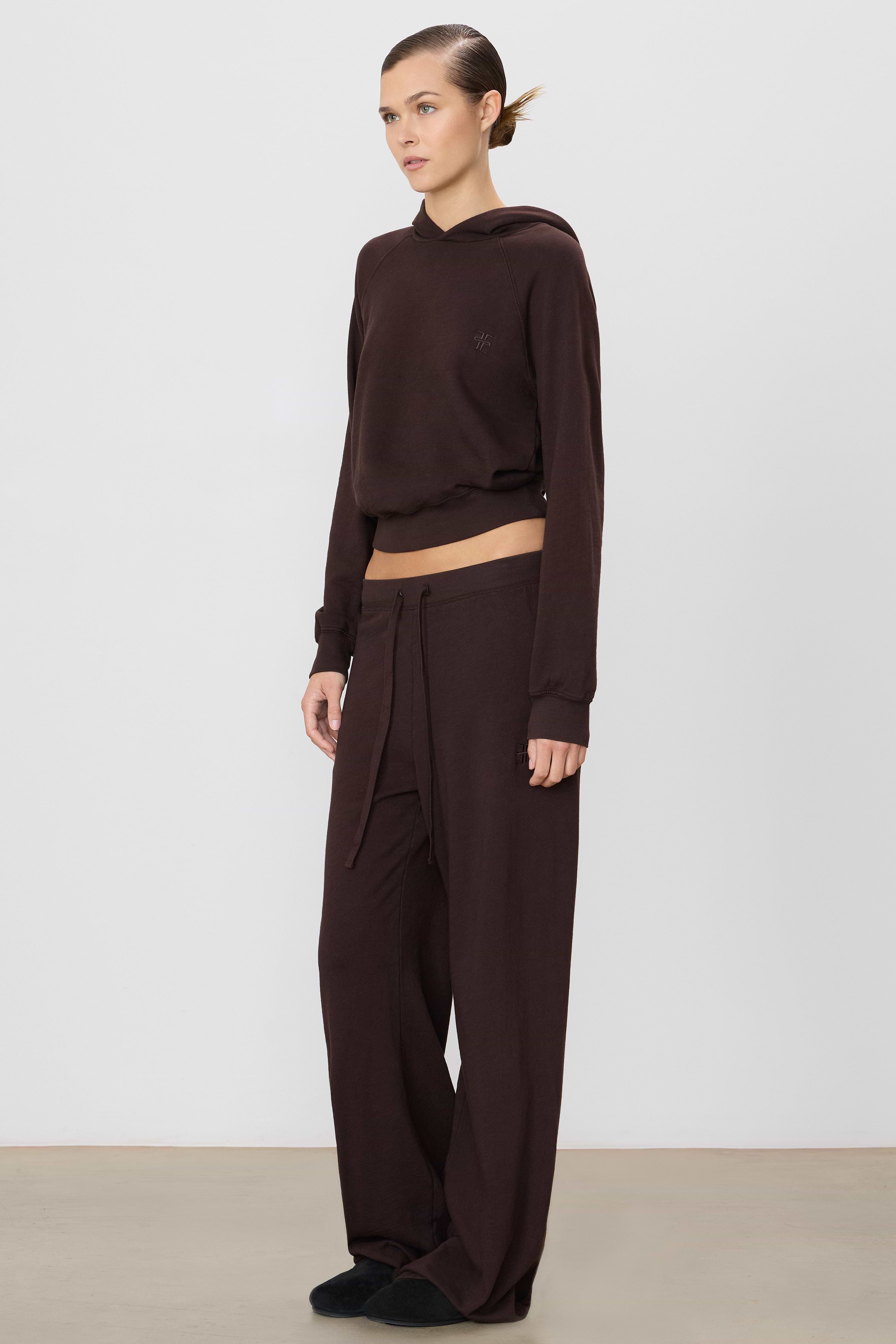 ÉTERNE DRAWSTRING WIDE LEG SWEATPANT