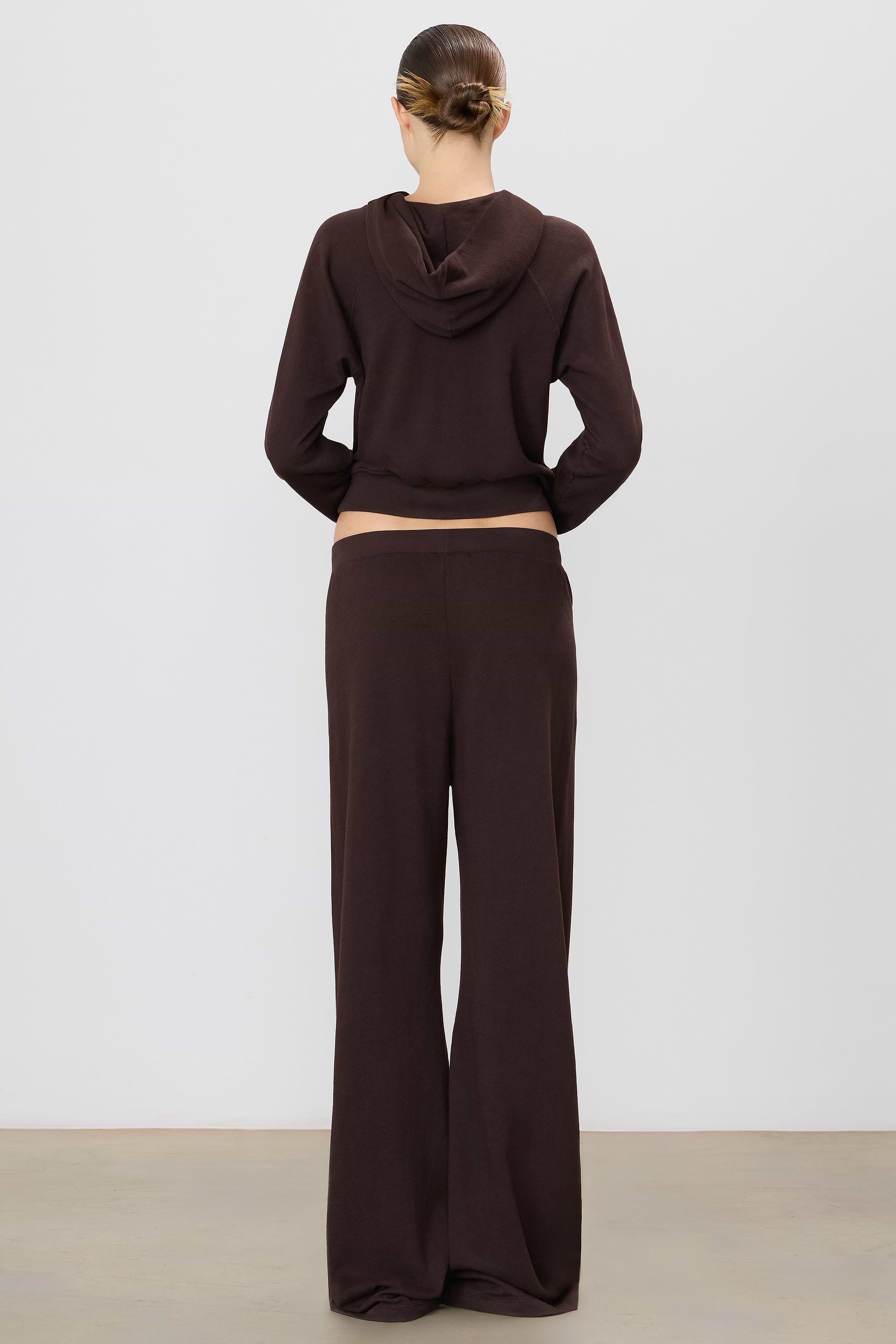 ÉTERNE DRAWSTRING WIDE LEG SWEATPANT