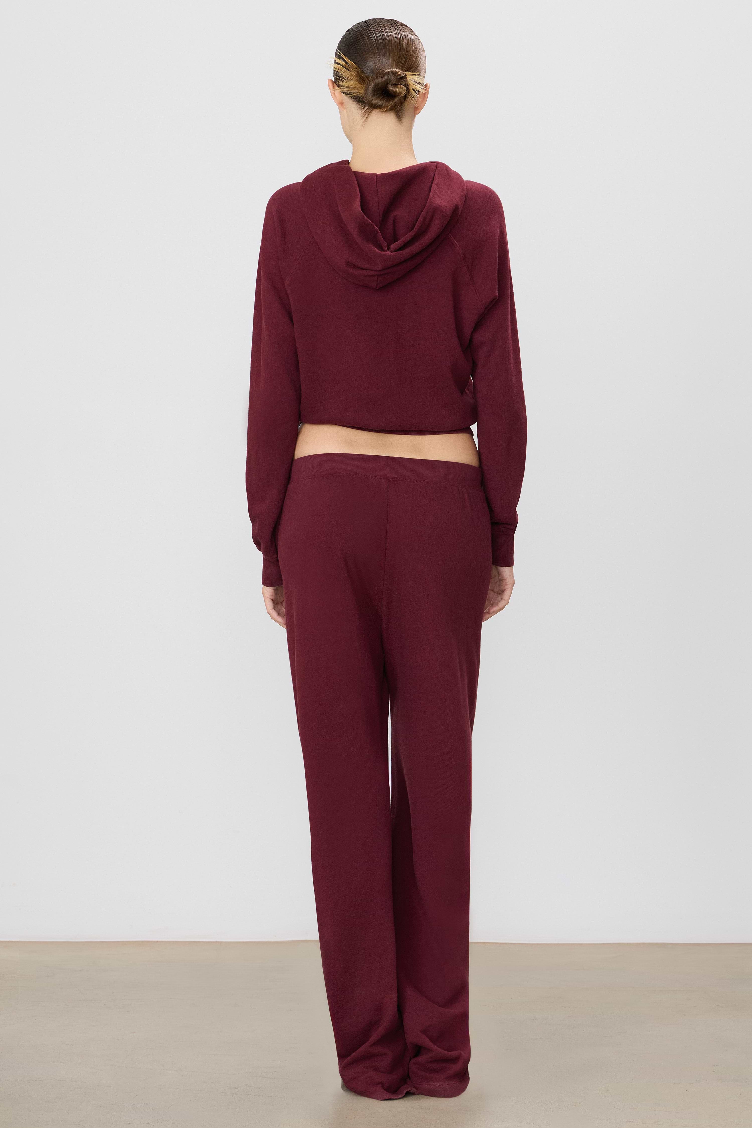 ÉTERNE DRAWSTRING WIDE LEG SWEATPANT