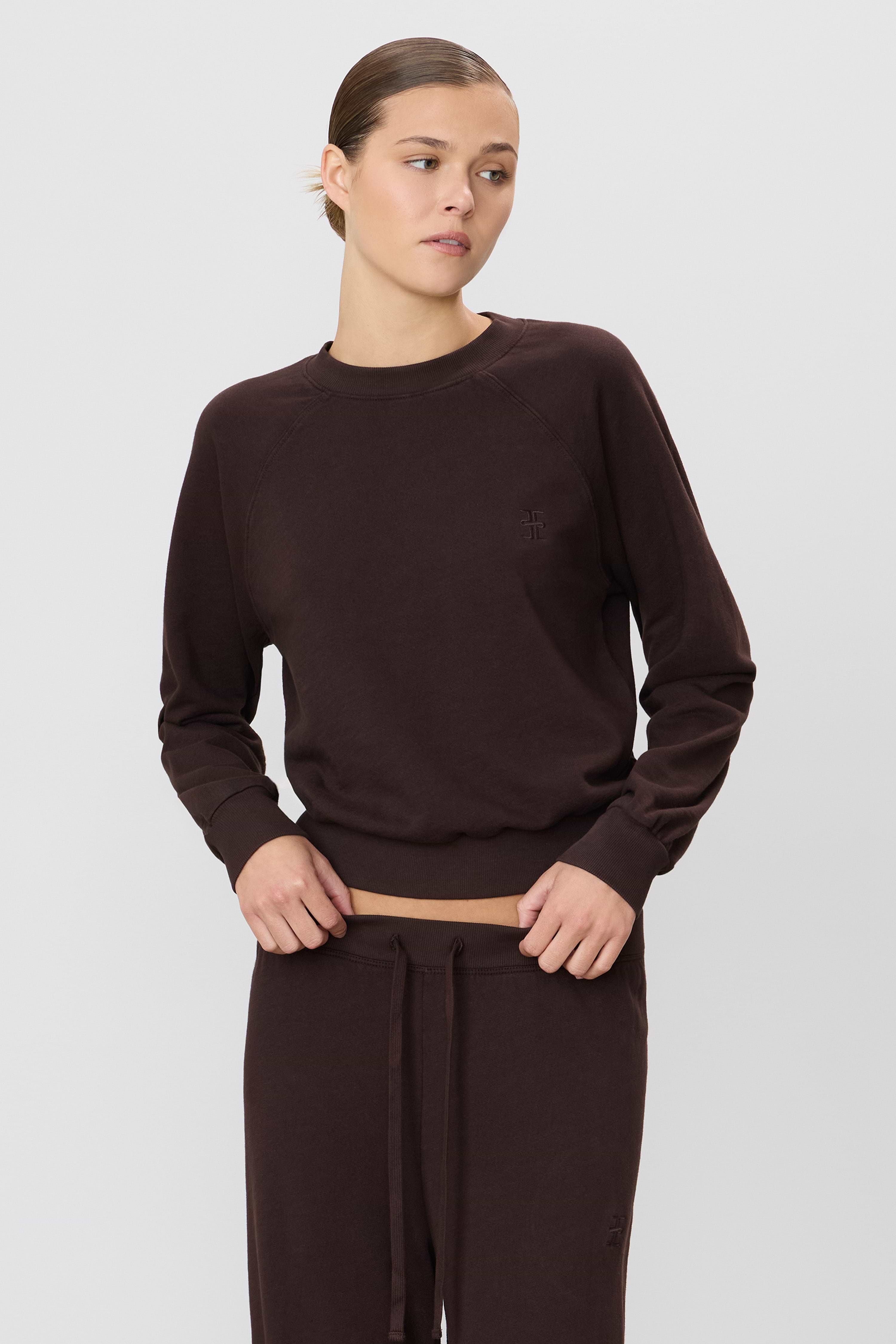 ÉTERNE SHRUNKEN RAGLAN SWEATSHIRT