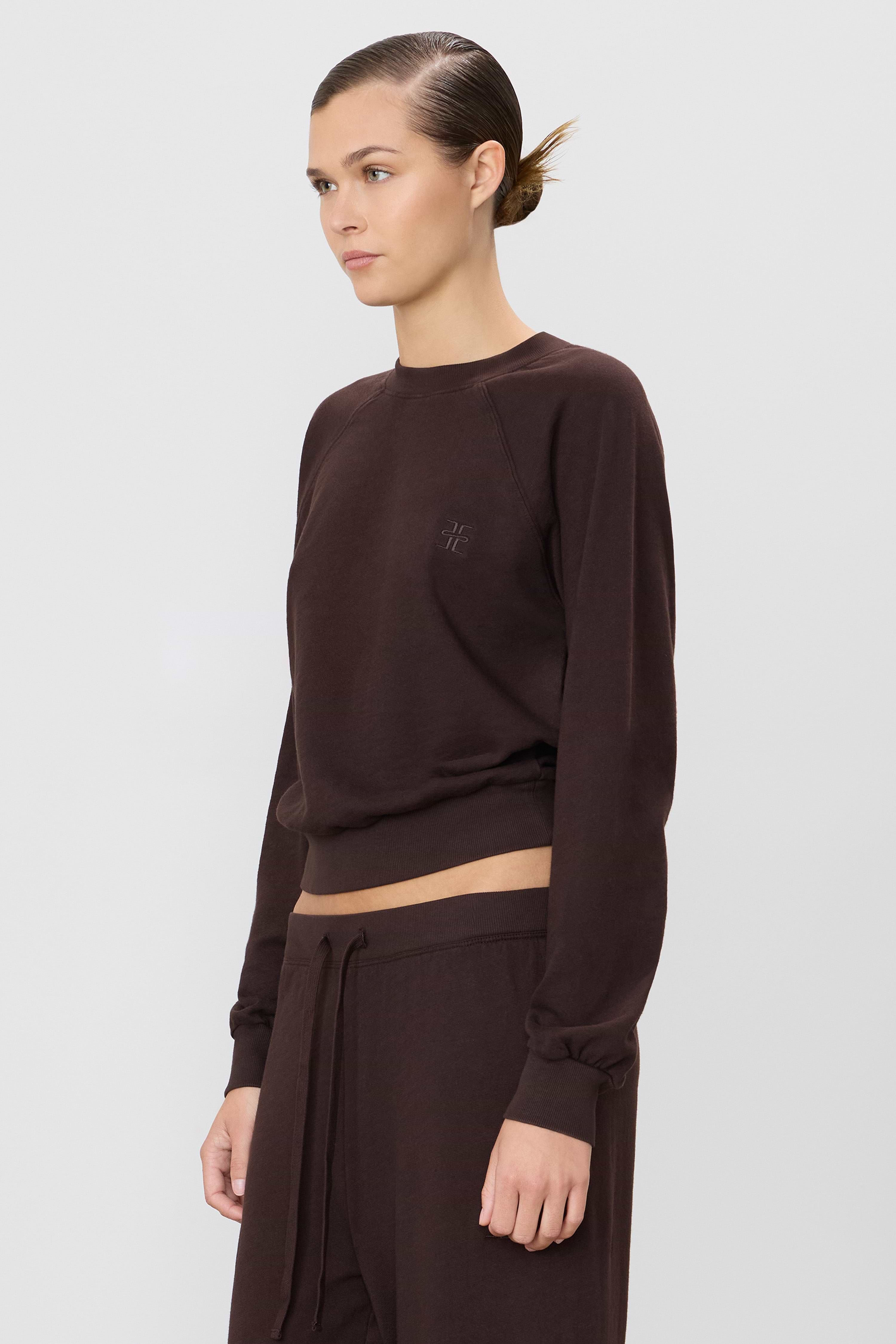 ÉTERNE SHRUNKEN RAGLAN SWEATSHIRT
