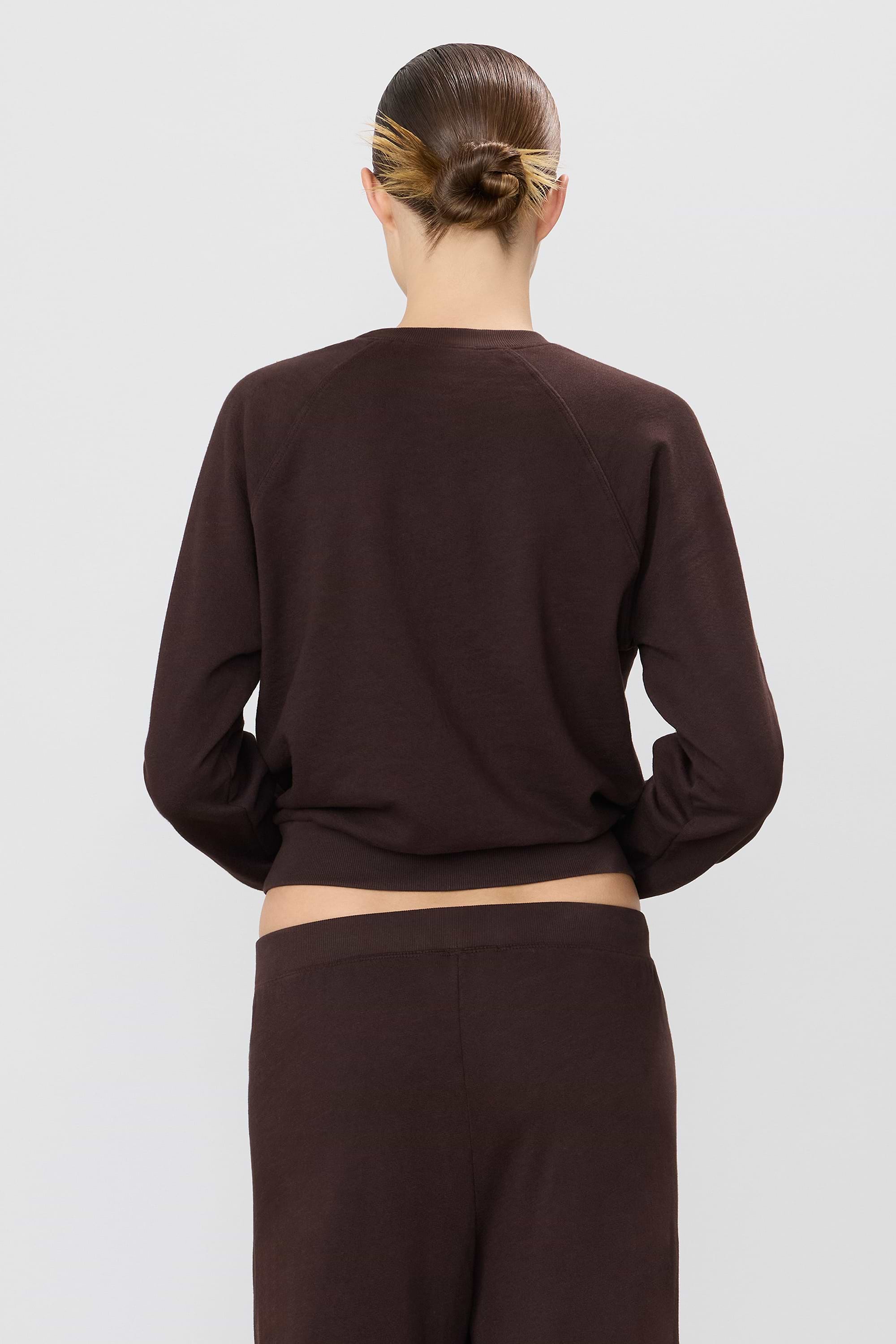 ÉTERNE SHRUNKEN RAGLAN SWEATSHIRT