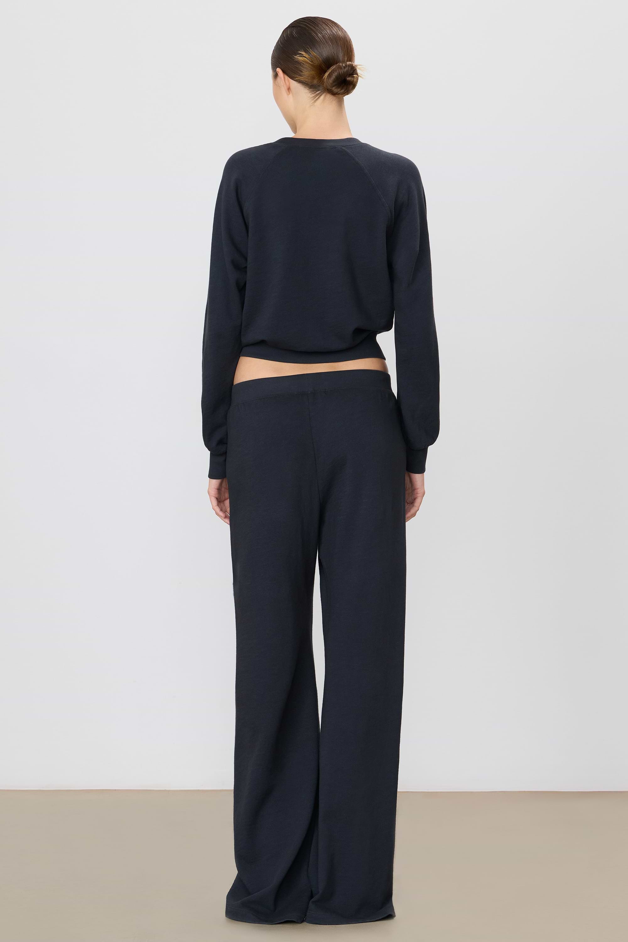 ÉTERNE DRAWSTRING WIDE LEG SWEATPANT