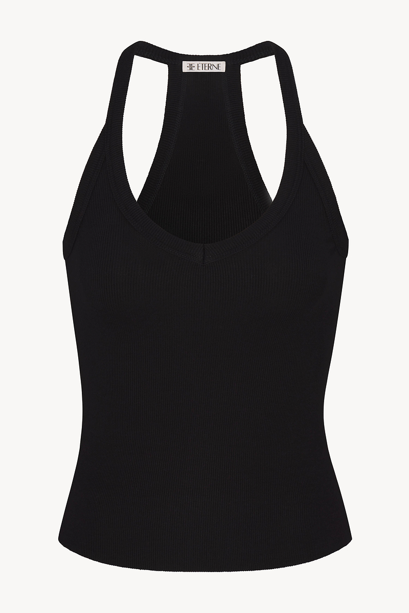 V-NECK RACERBACK TANK - ÉTERNE
