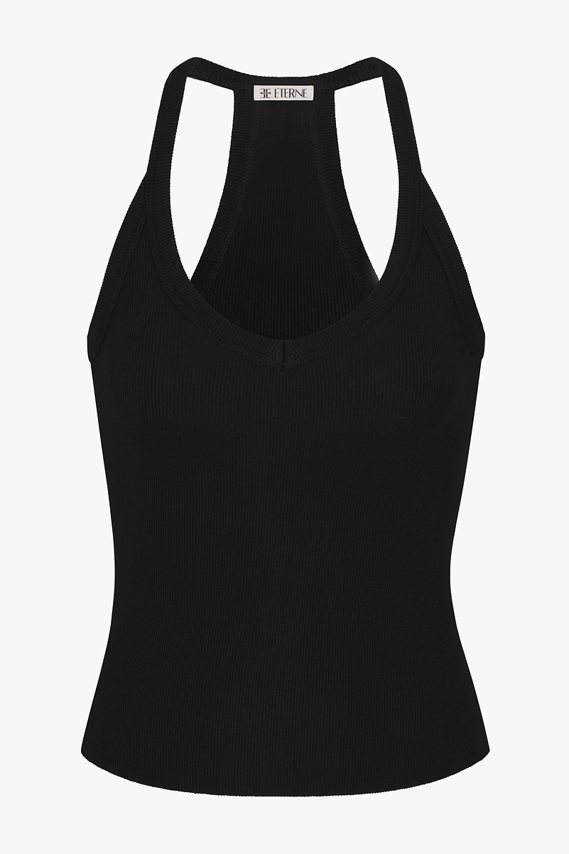 V-NECK RACERBACK TANK - ÉTERNE