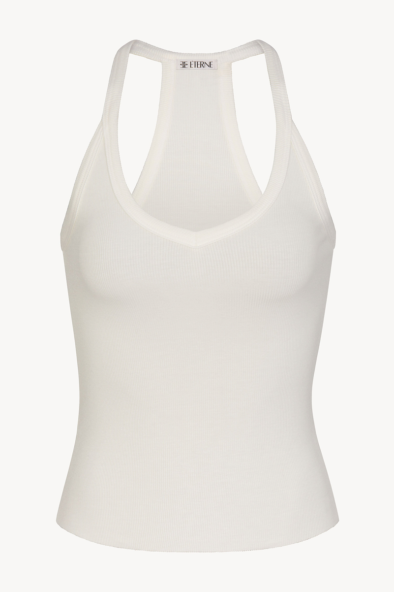 V-NECK RACERBACK TANK - ÉTERNE