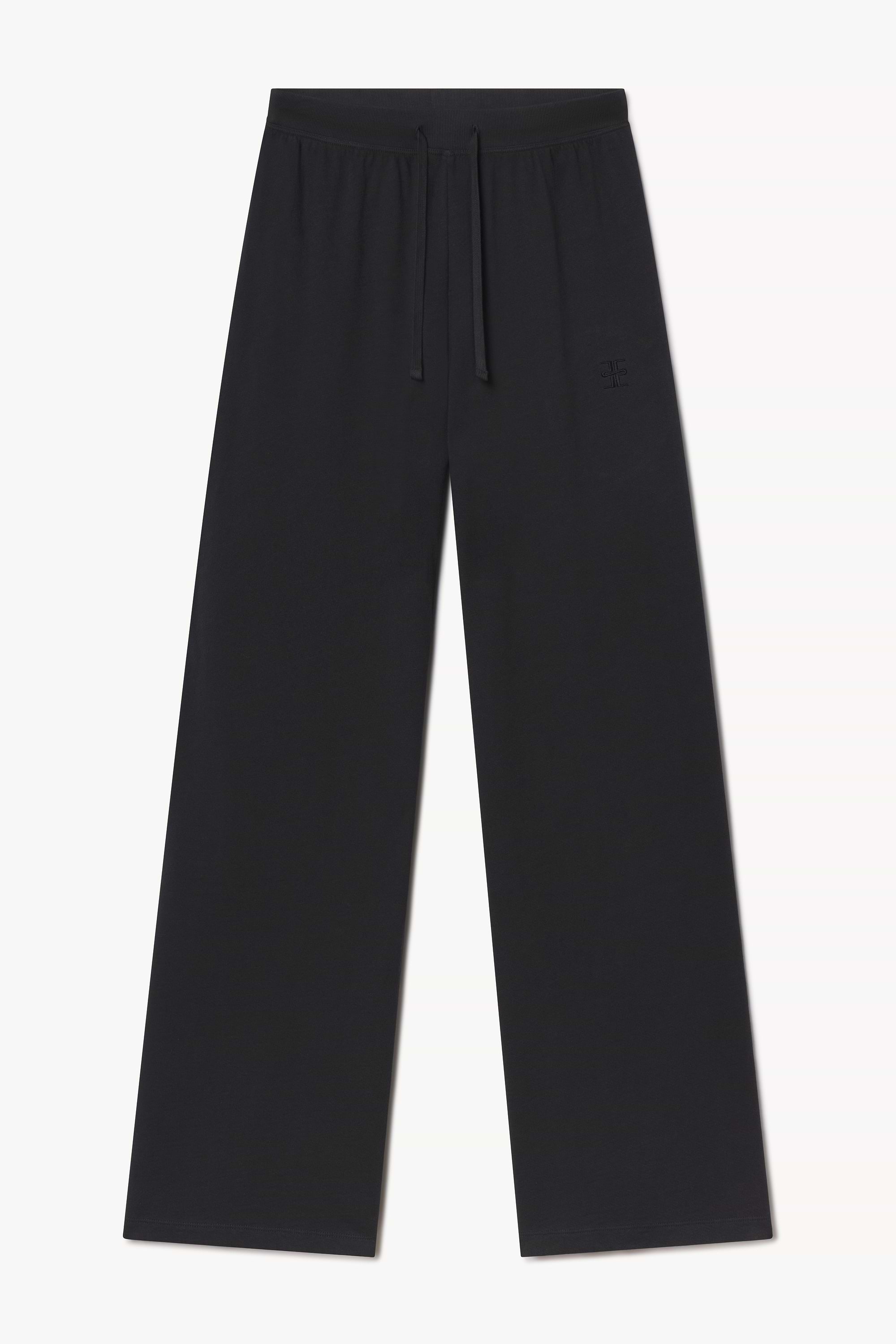 ÉTERNE DRAWSTRING WIDE LEG SWEATPANT