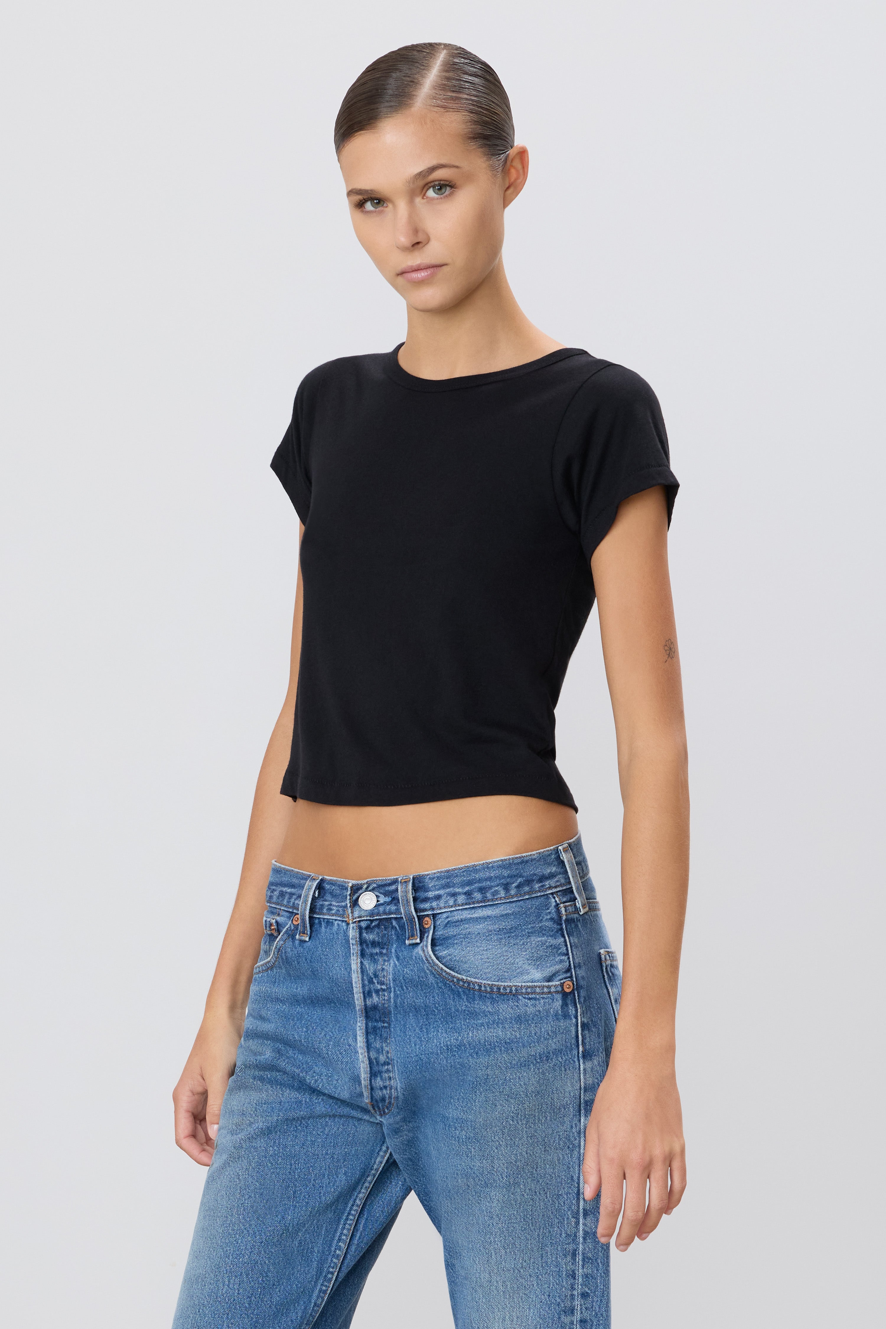 SHORT SLEEVE BABY TEE - ÉTERNE