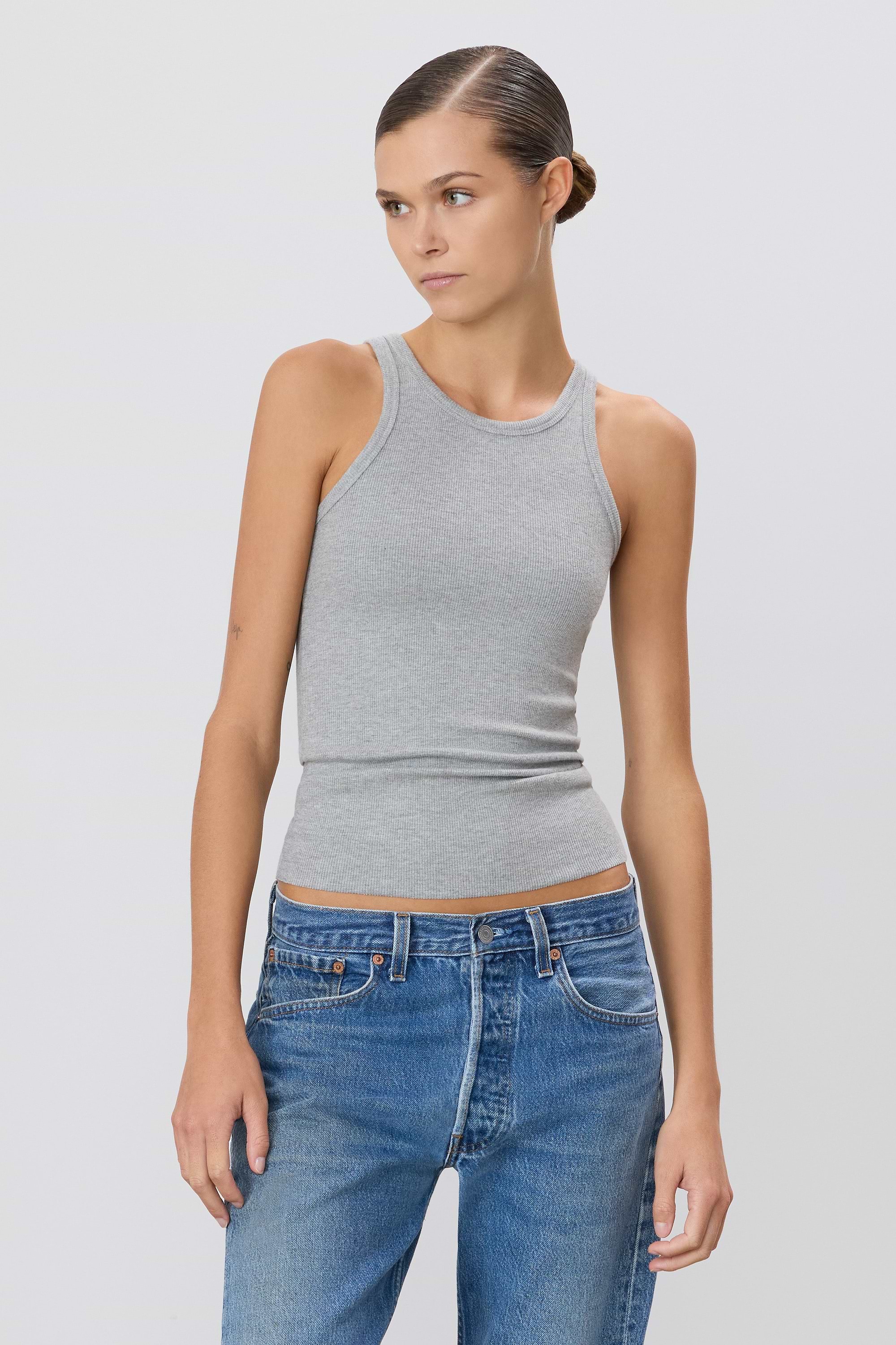 HIGH NECK FITTED TANK - ÉTERNE