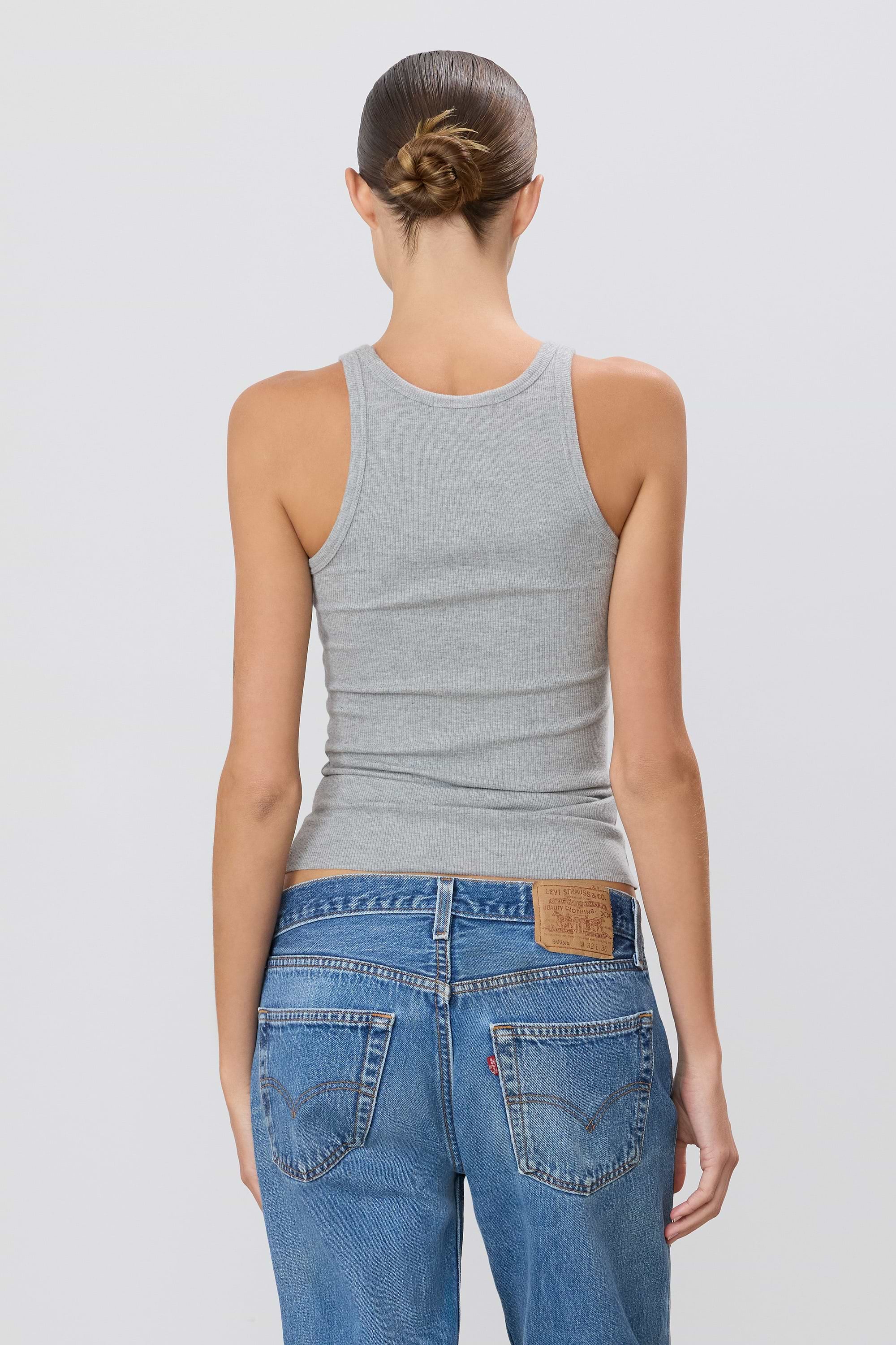 HIGH NECK FITTED TANK - ÉTERNE