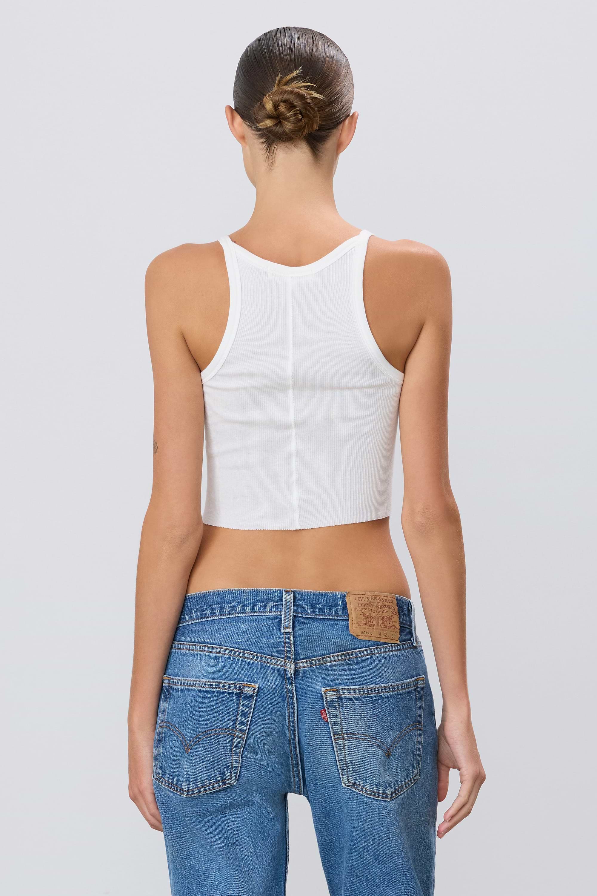CROPPED RIB TANK - ÉTERNE