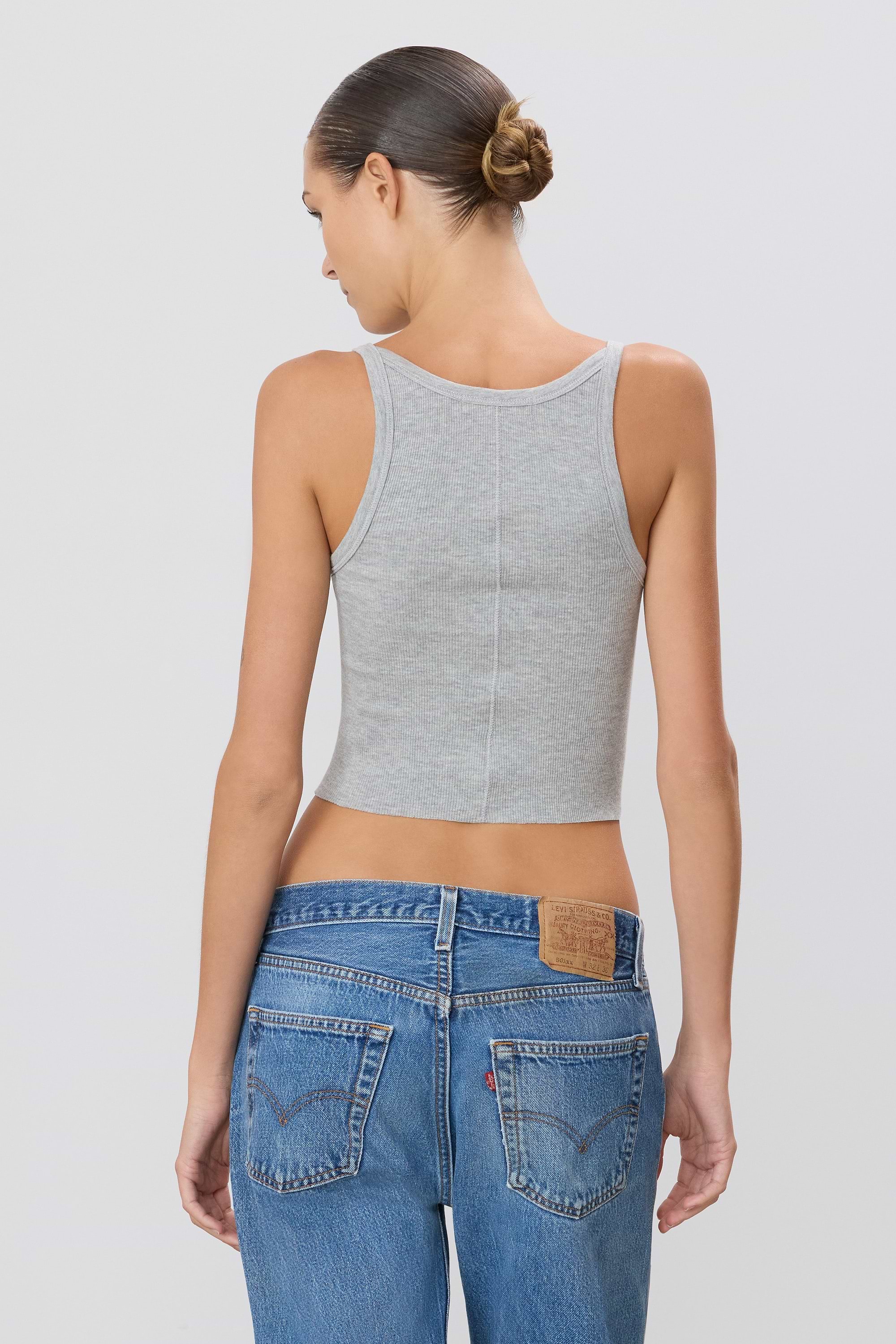 CROPPED RIB TANK - ÉTERNE