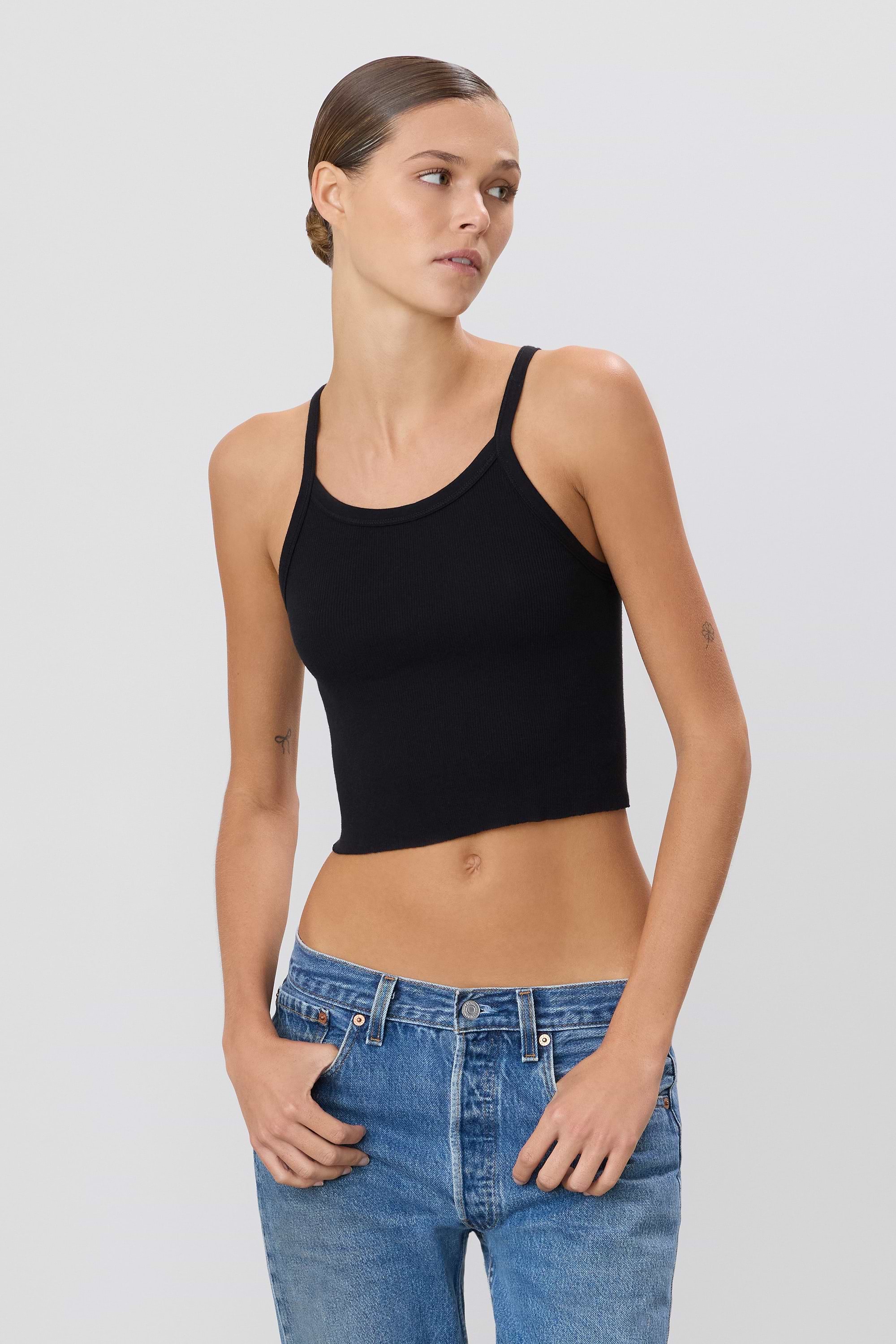 CROPPED RIB TANK - ÉTERNE
