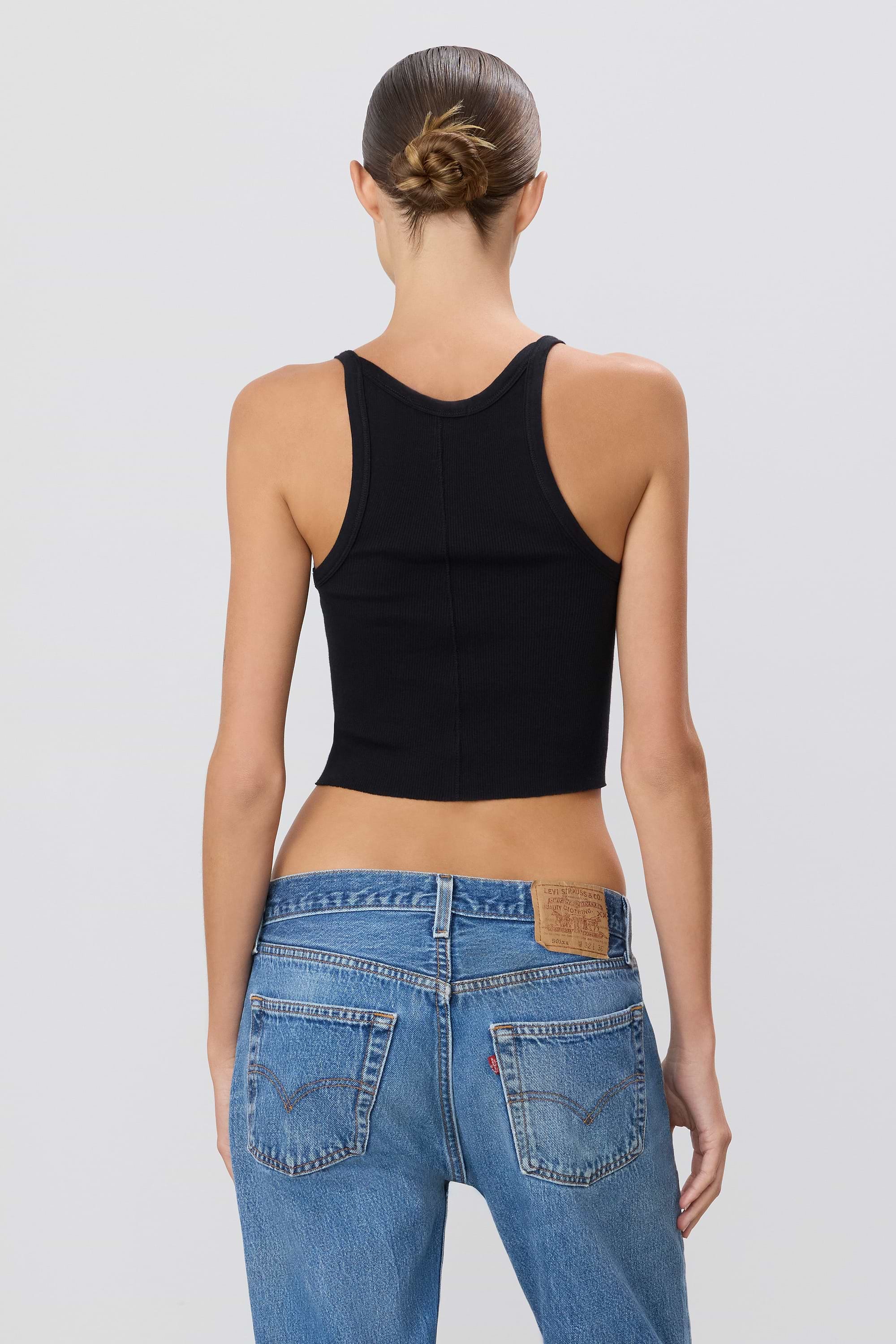CROPPED RIB TANK - ÉTERNE