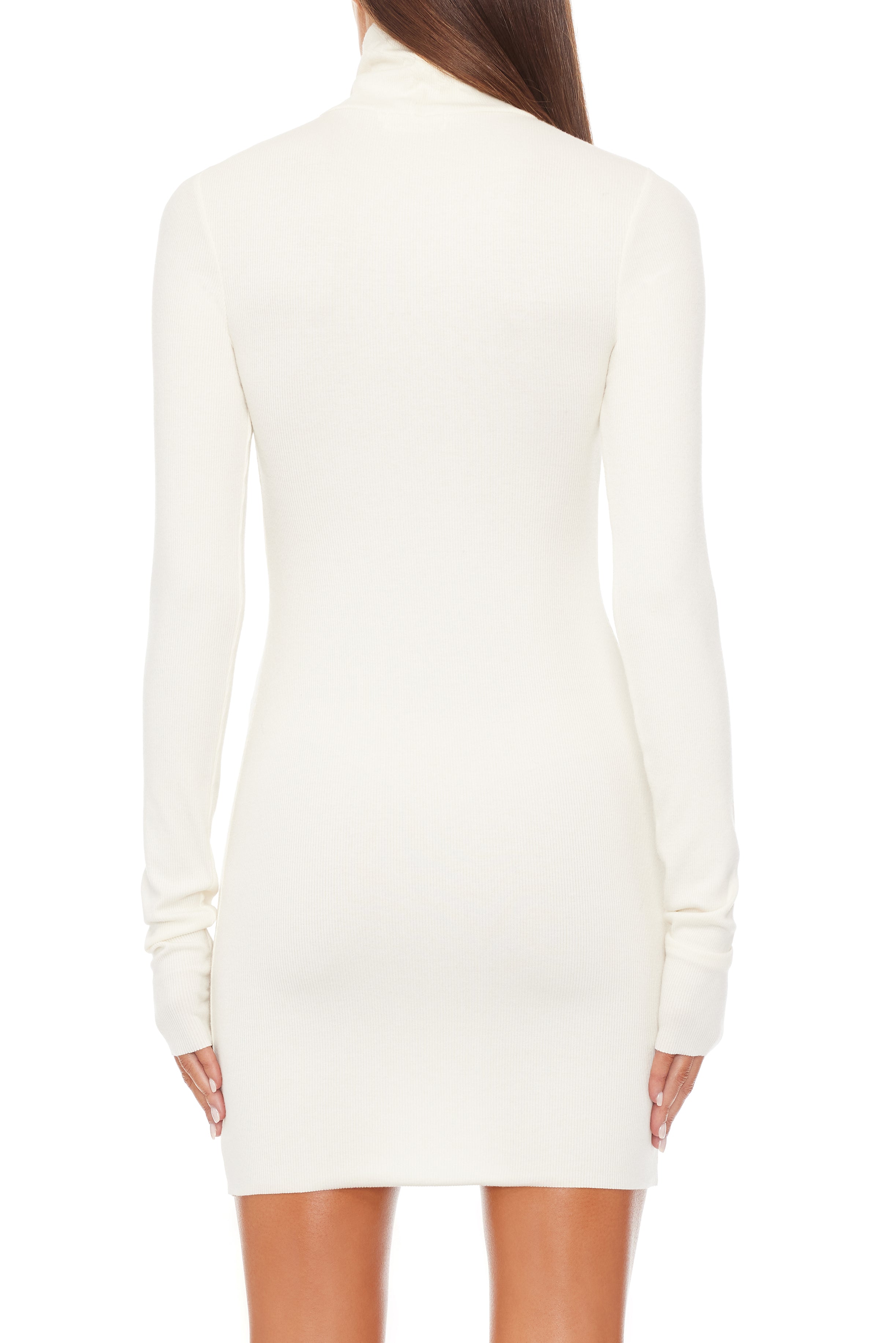 LONG SLEEVE TURTLENECK MINI DRESS - ÉTERNE