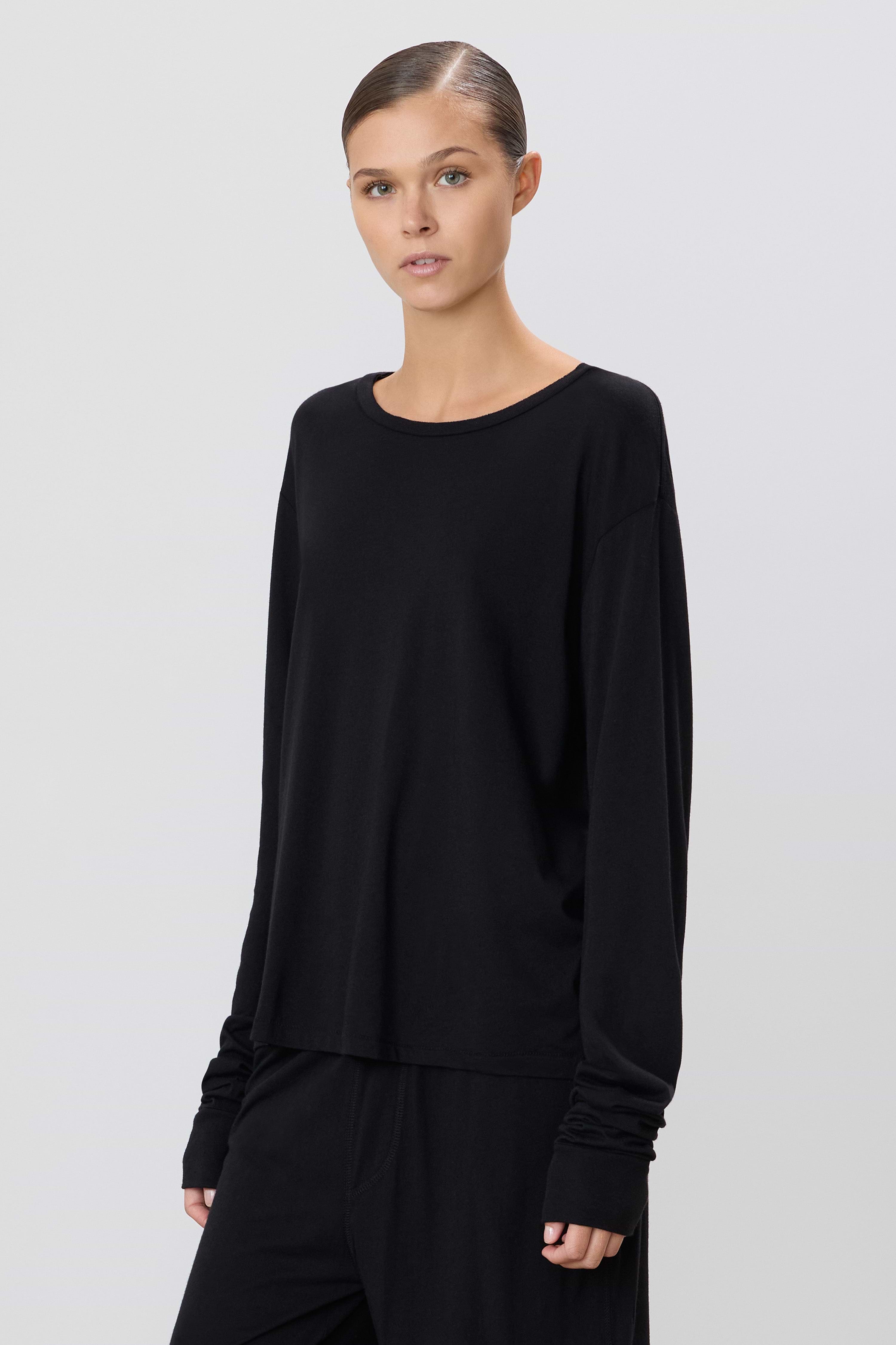 LONG SLEEVE BOYFRIEND T-SHIRT - ÉTERNE