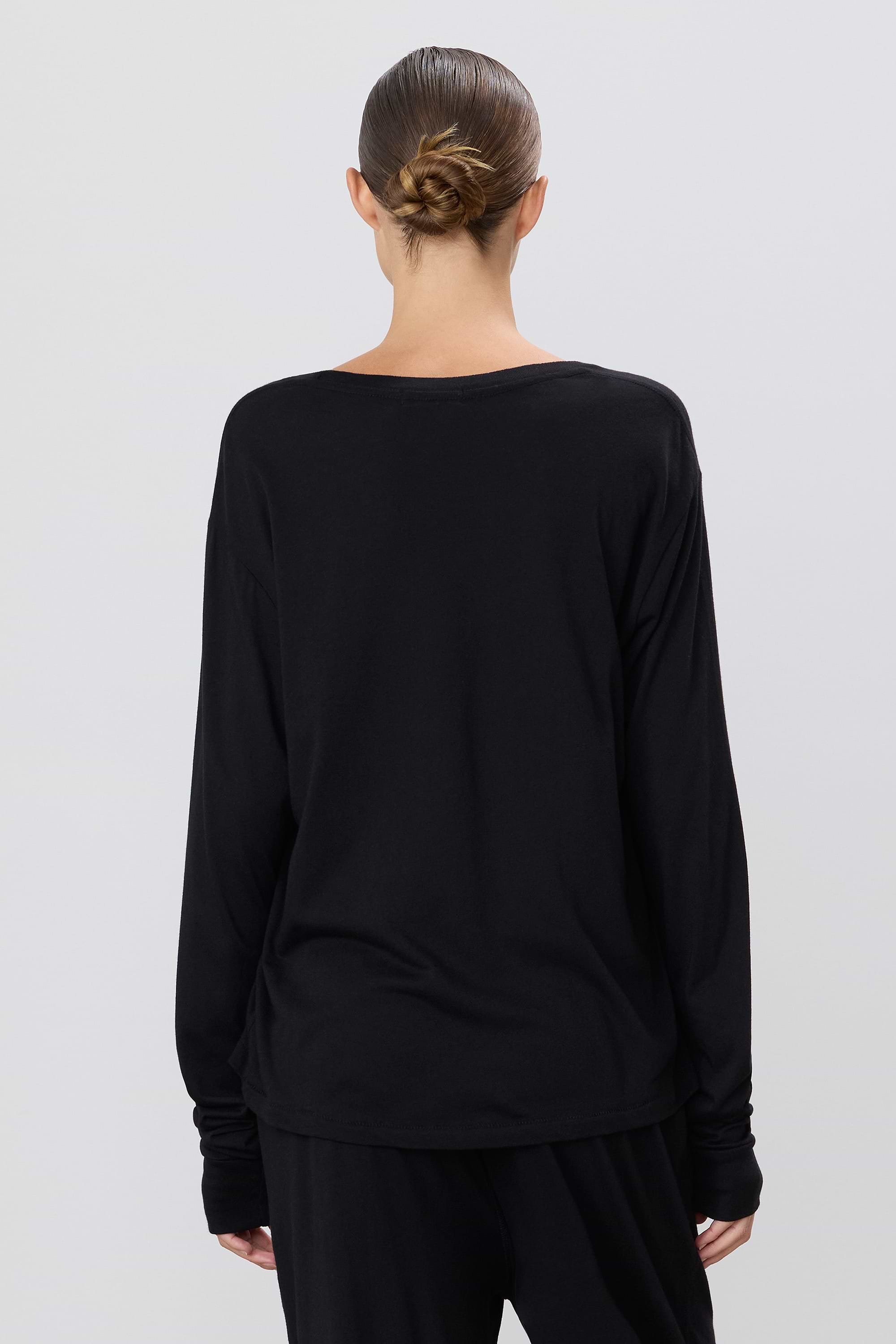 LONG SLEEVE BOYFRIEND T-SHIRT - ÉTERNE