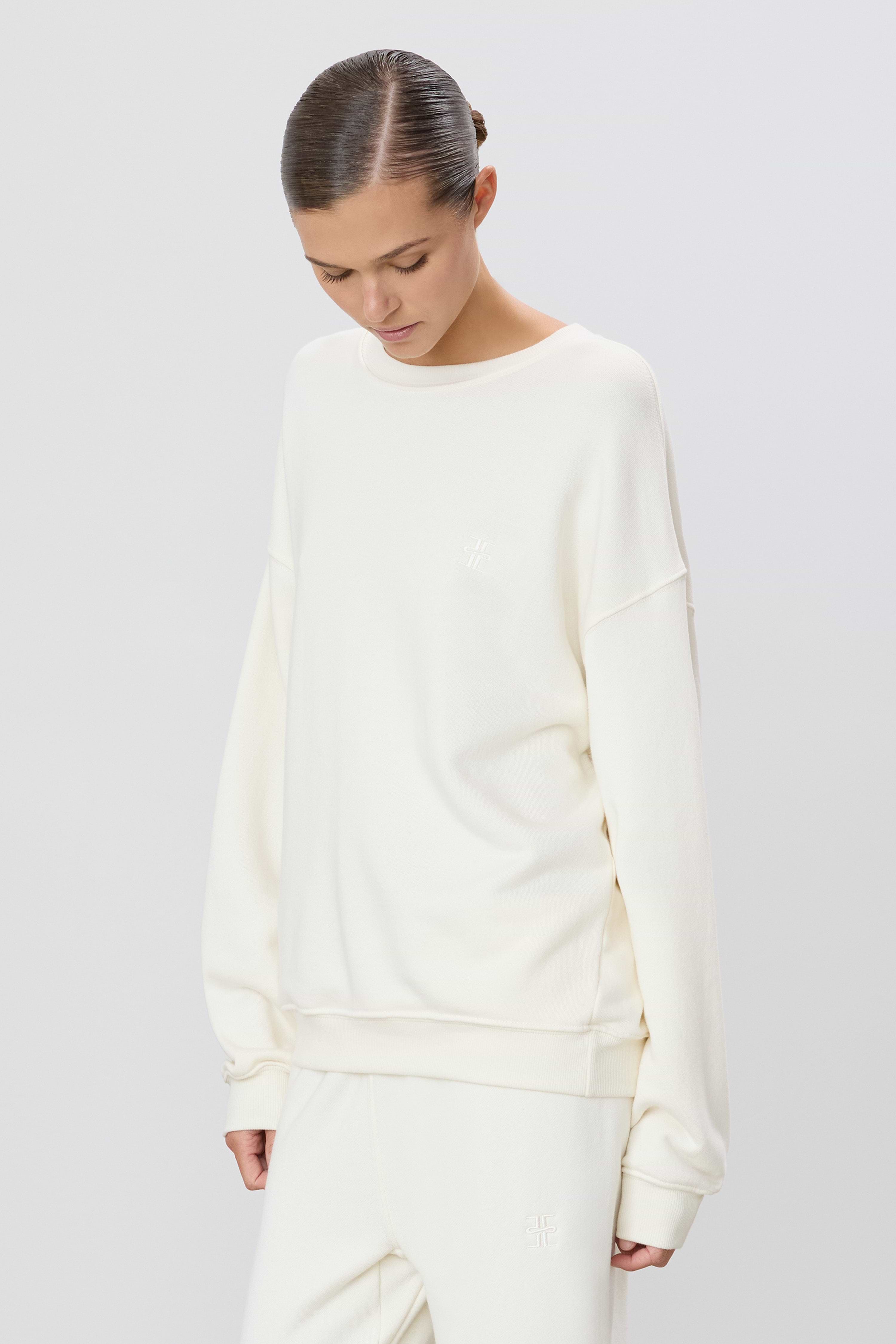 OVERSIZED CREWNECK SWEATSHIRT - ÉTERNE
