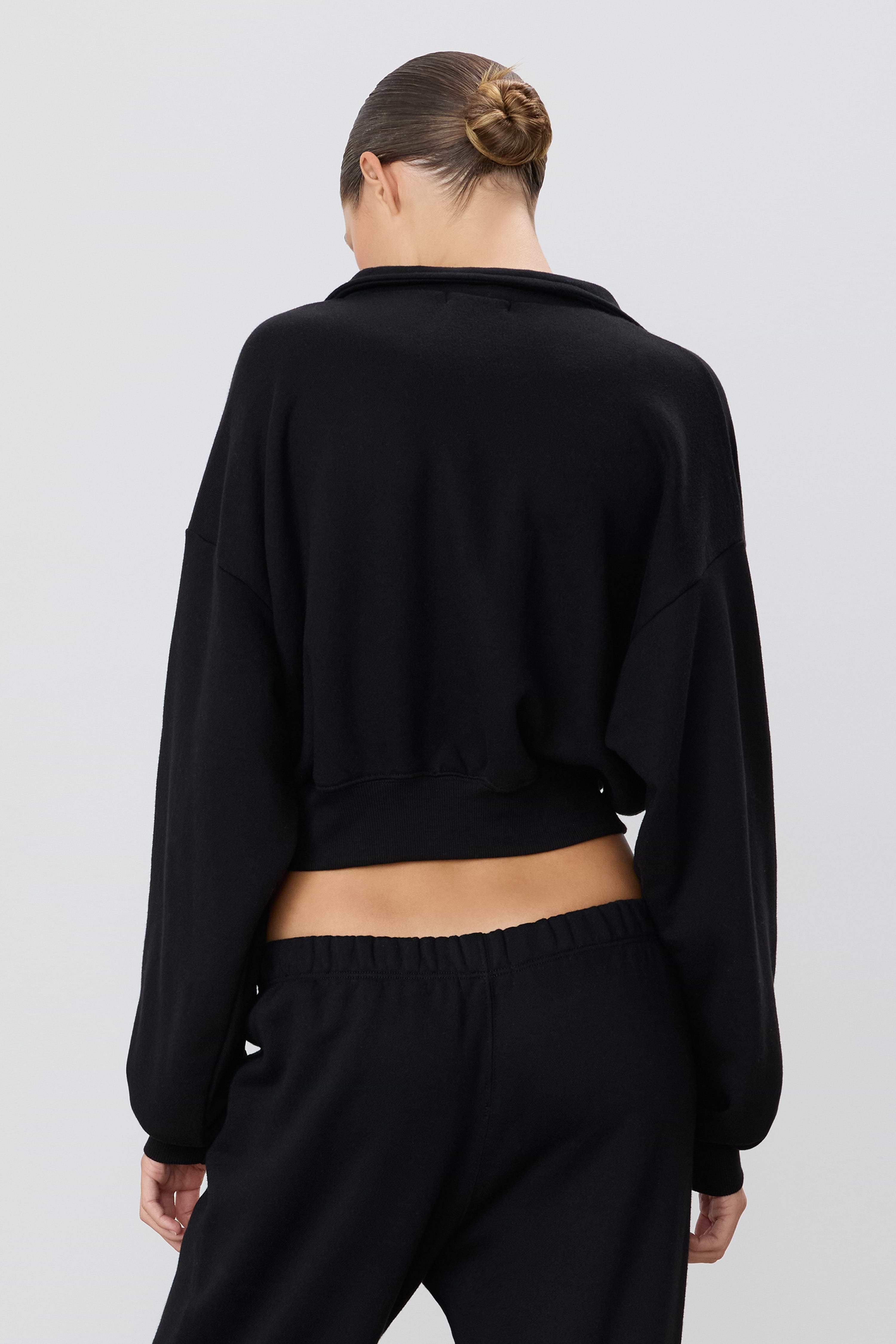 epine é sport line half zip sweat black é sport line half zip sweat