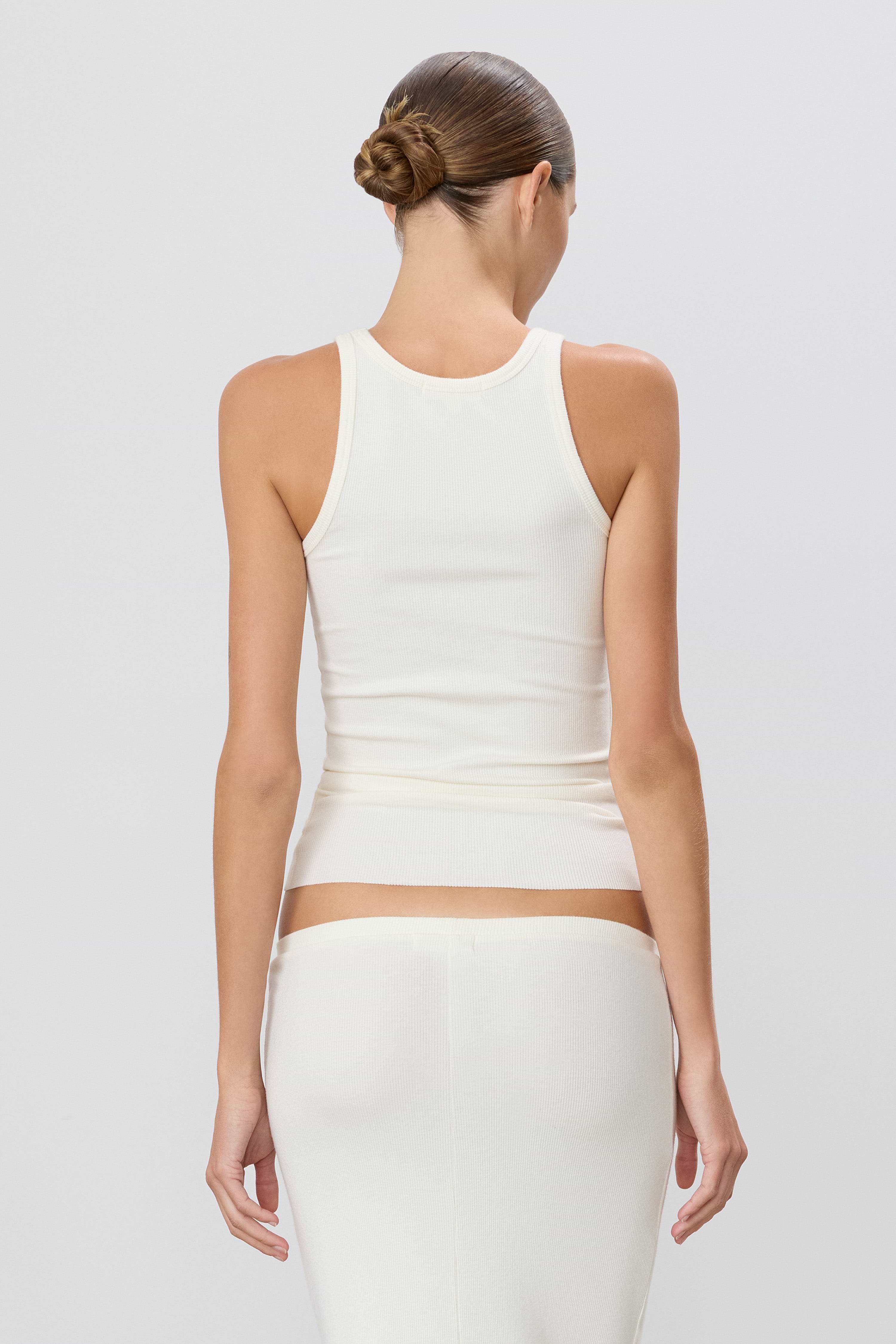 HIGH NECK FITTED TANK - ÉTERNE