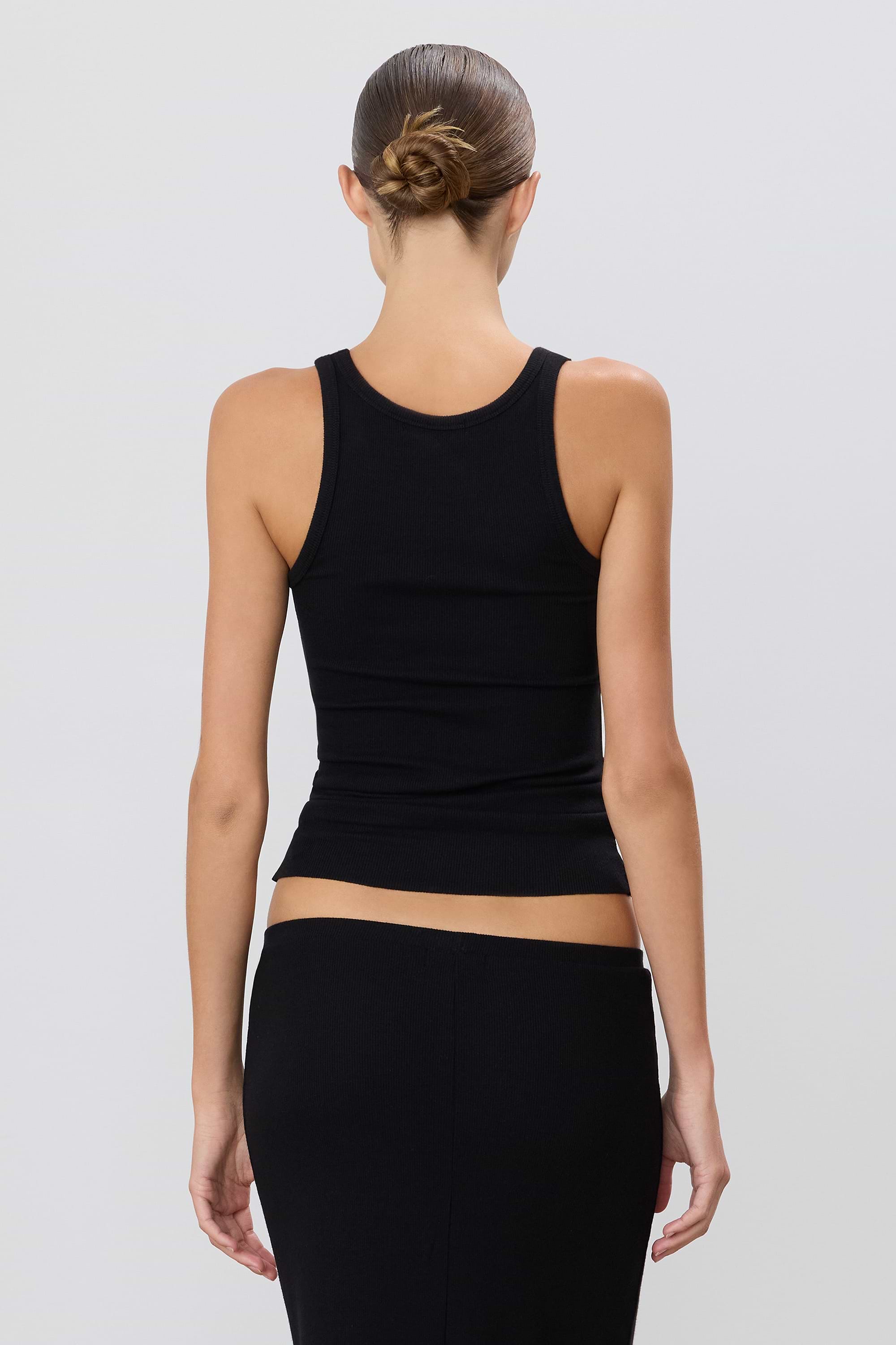 HIGH NECK FITTED TANK - ÉTERNE
