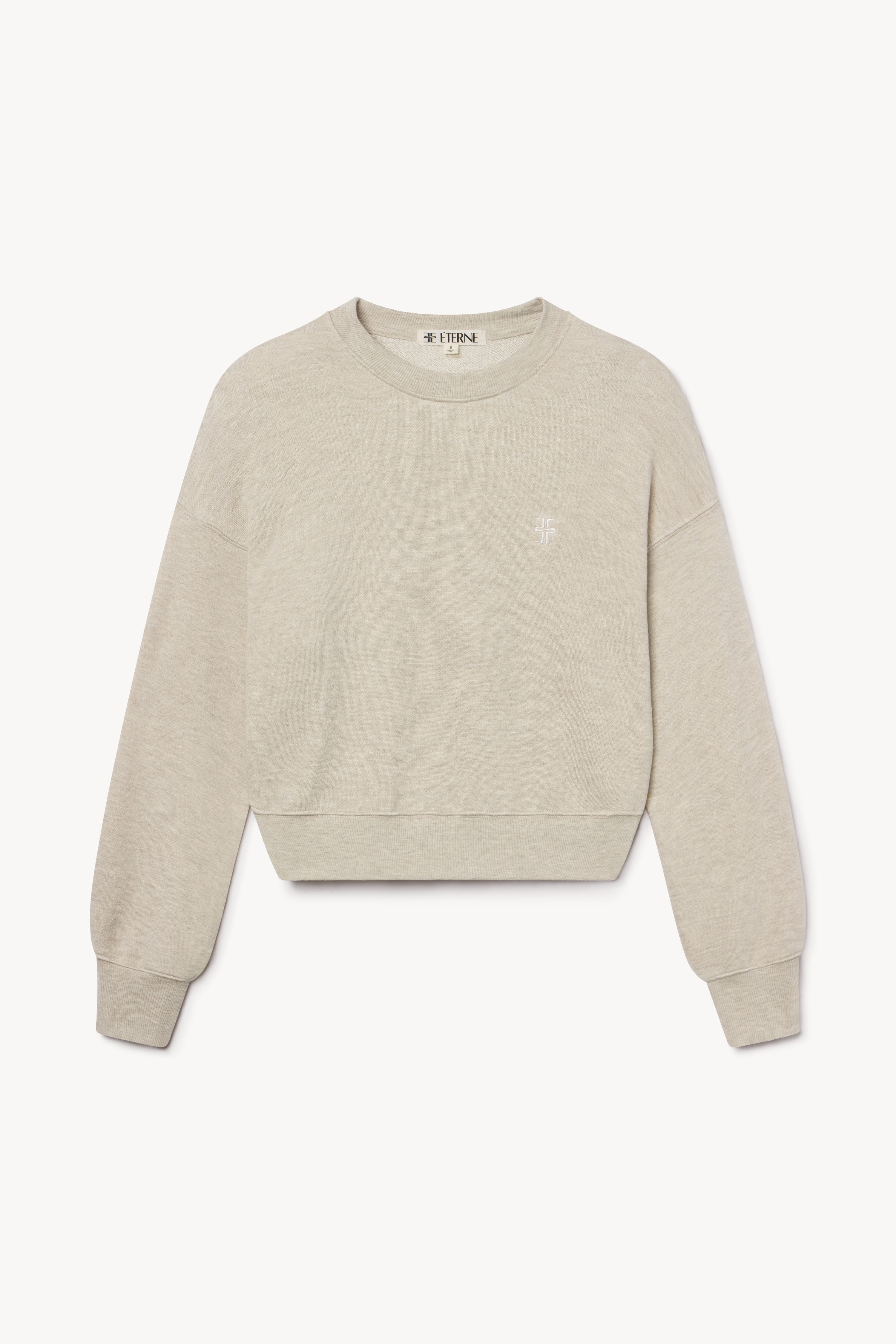 CROPPED CREWNECK SWEATSHIRT