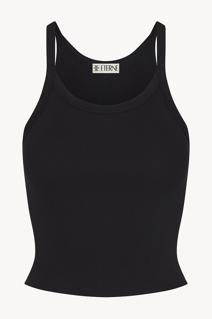 CROPPED RIB TANK