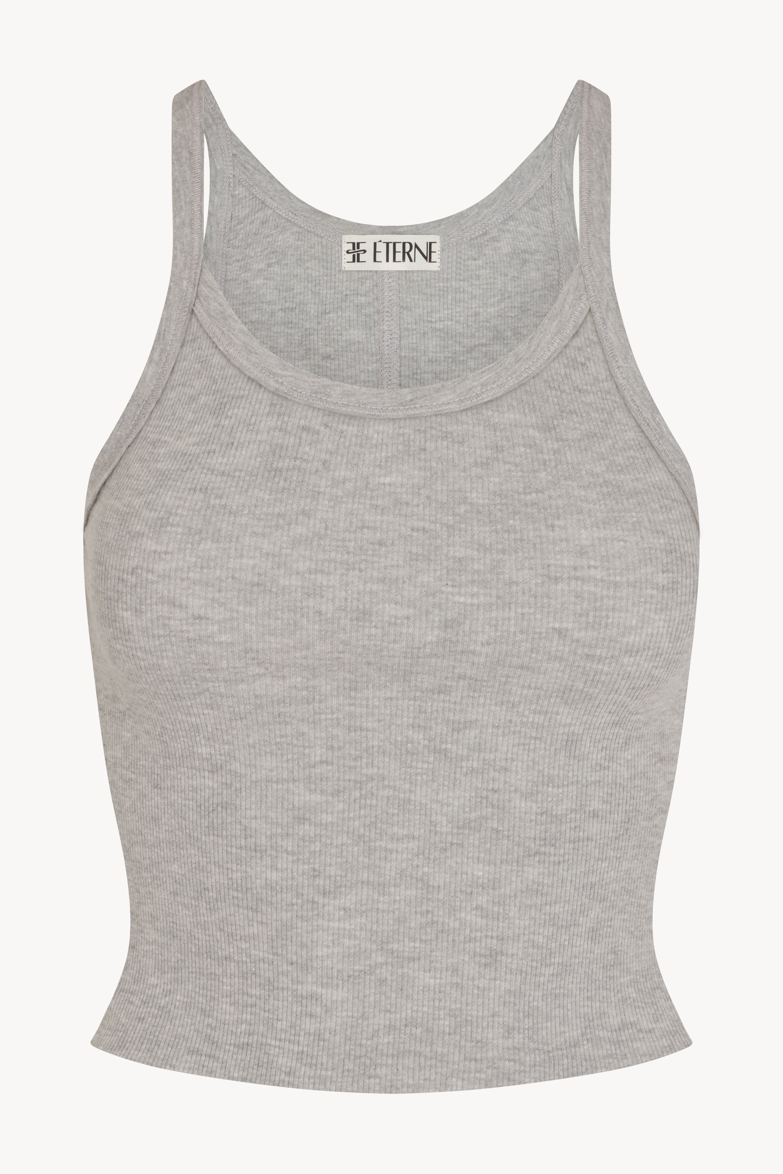 CROPPED RIB TANK
