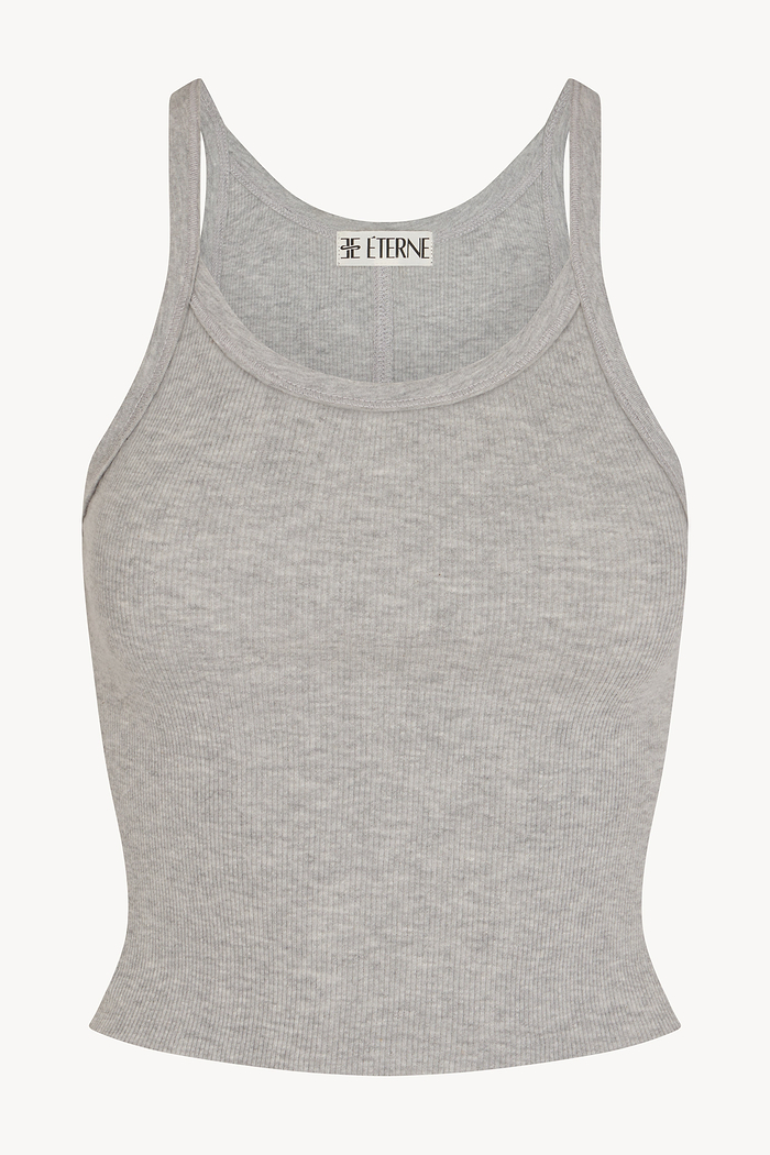 CROPPED RIB TANK