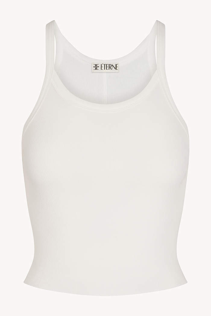 CROPPED RIB TANK